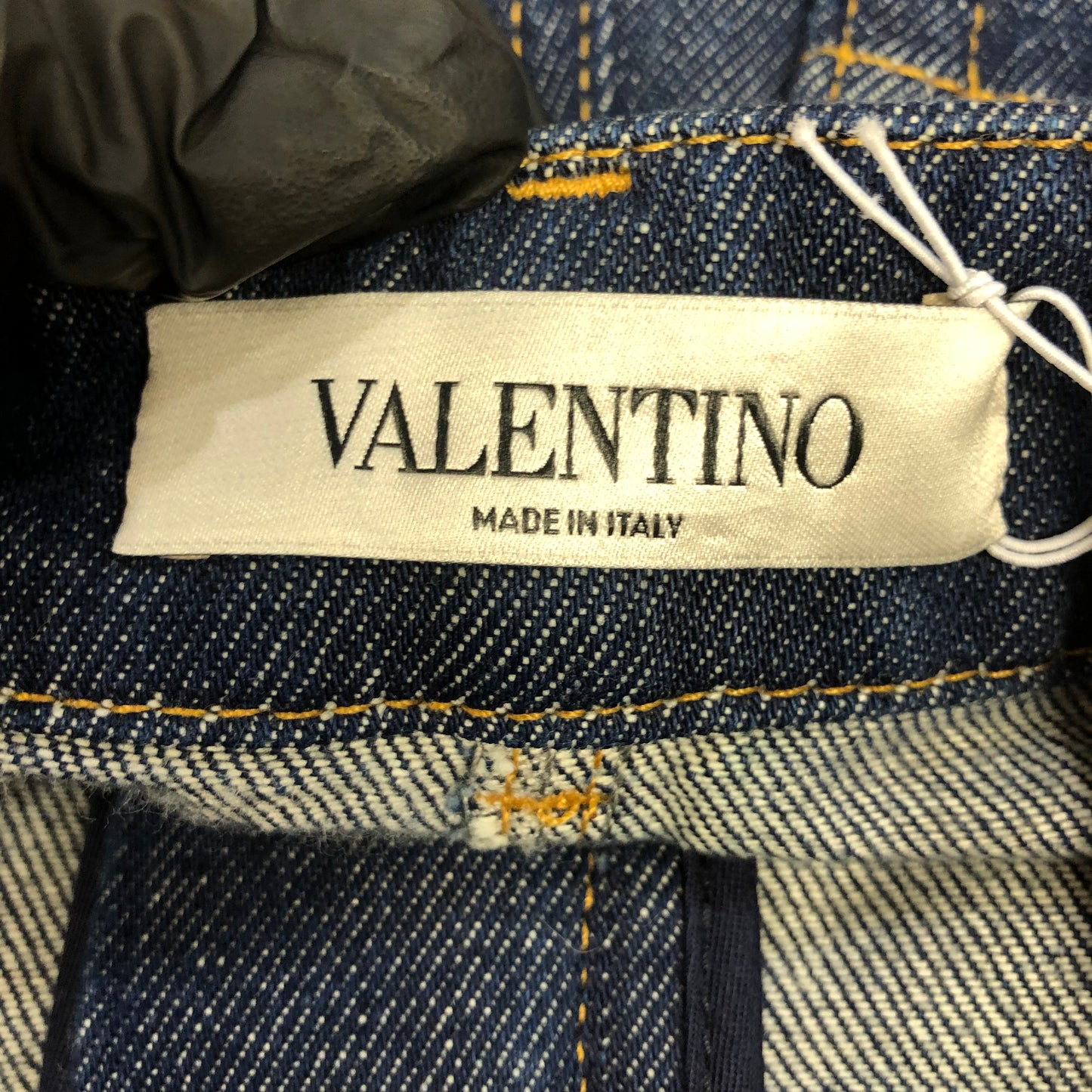 Valentino Garavani High-Waisted Denim Shorts