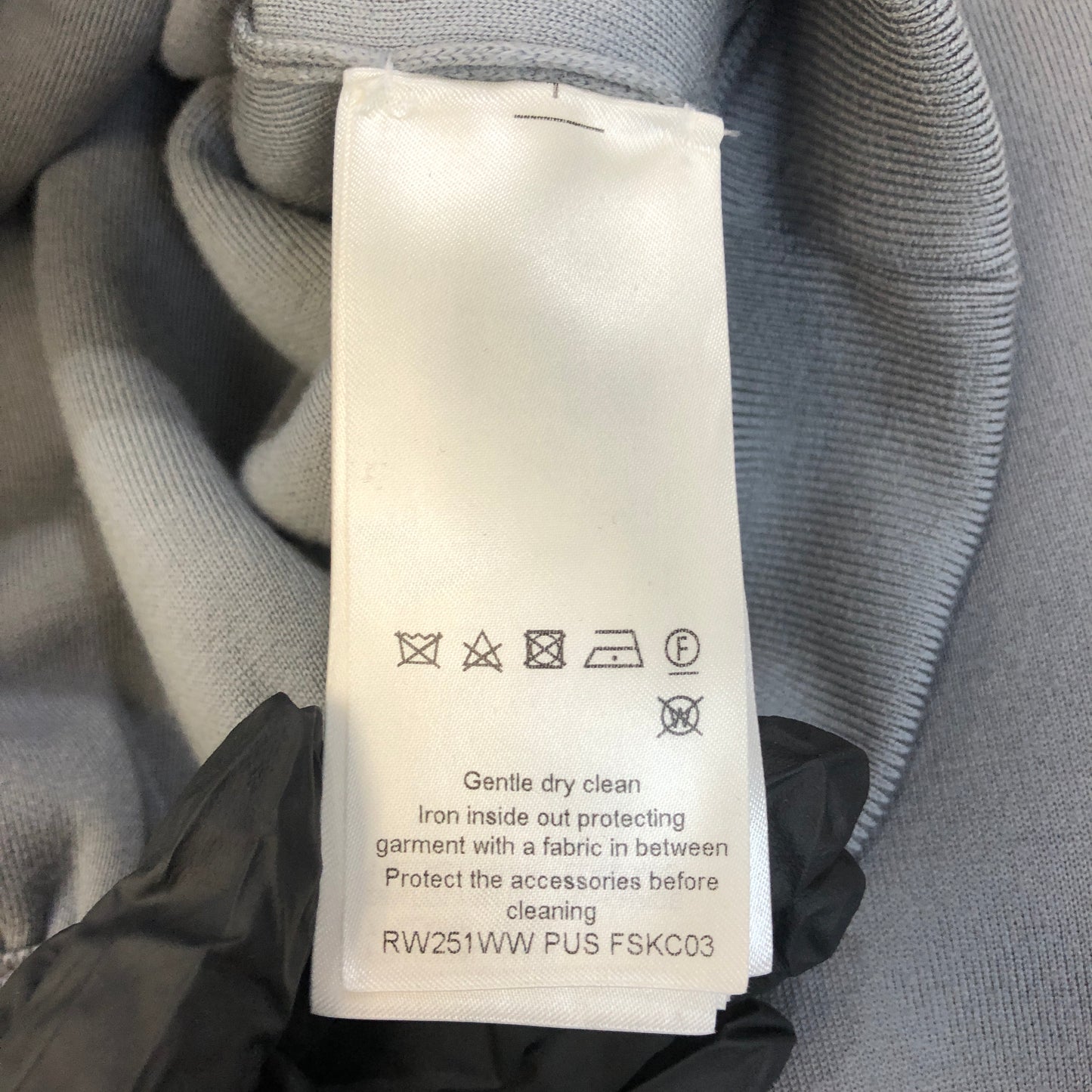 Louis Vuitton Monogram Zip-Up Hoodie Size M Grey