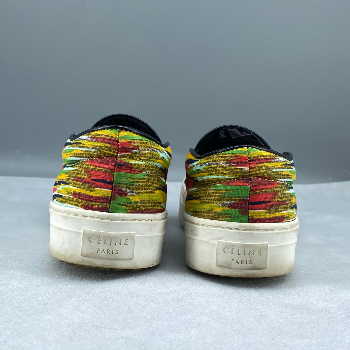 Celine Multicolor Printed Slip‑On Women's Shoes Size 35.5