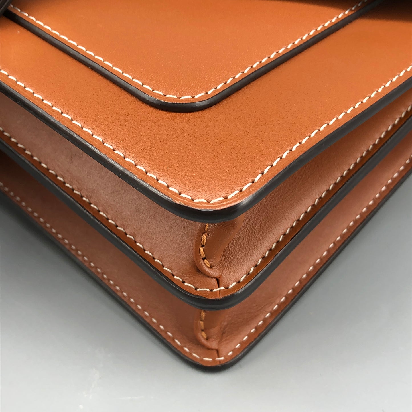 Louis Vuitton Monogram & Leather Biface Crossbody Bag Brown