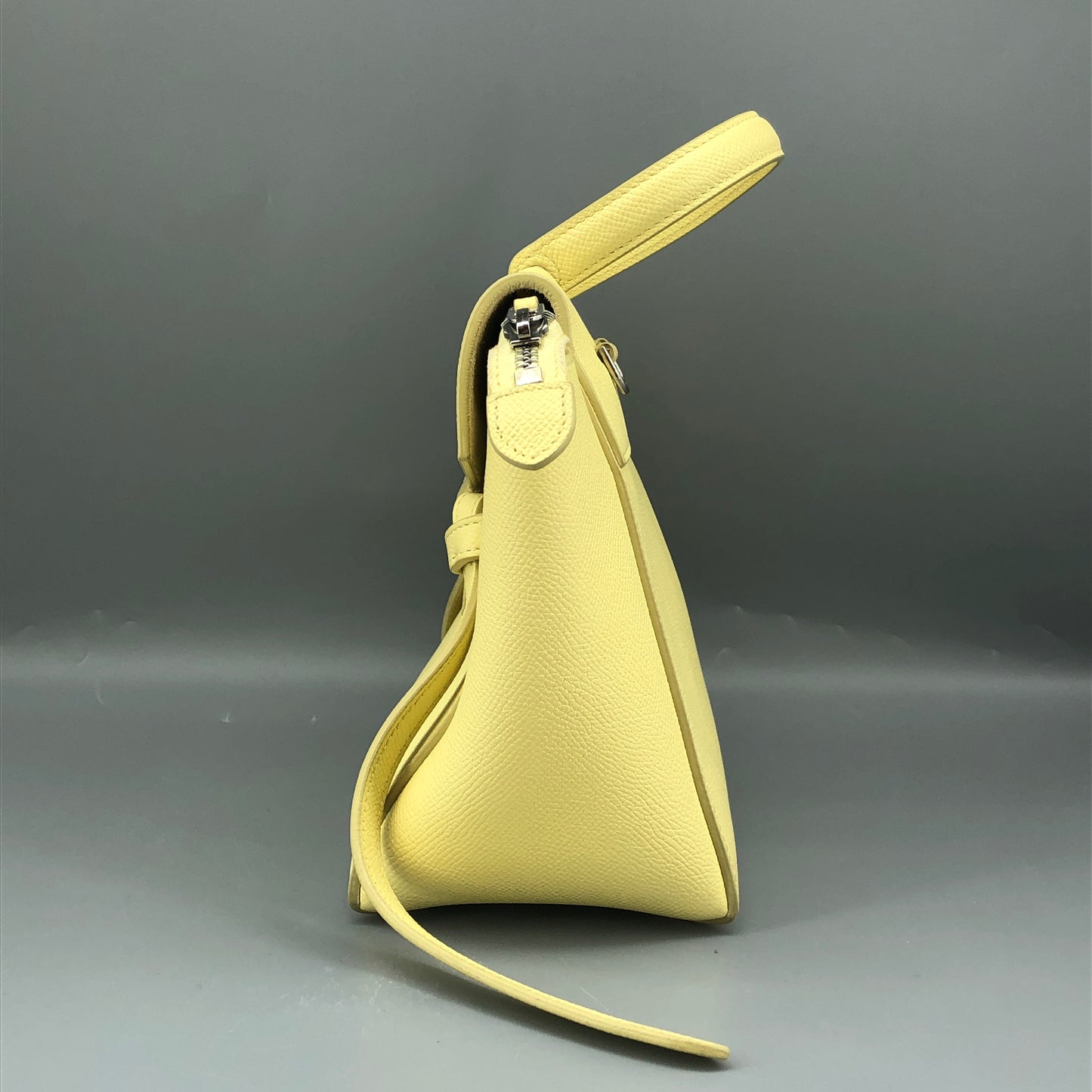 Celine Nano Belt Bag Leather Handbag Light Yellow