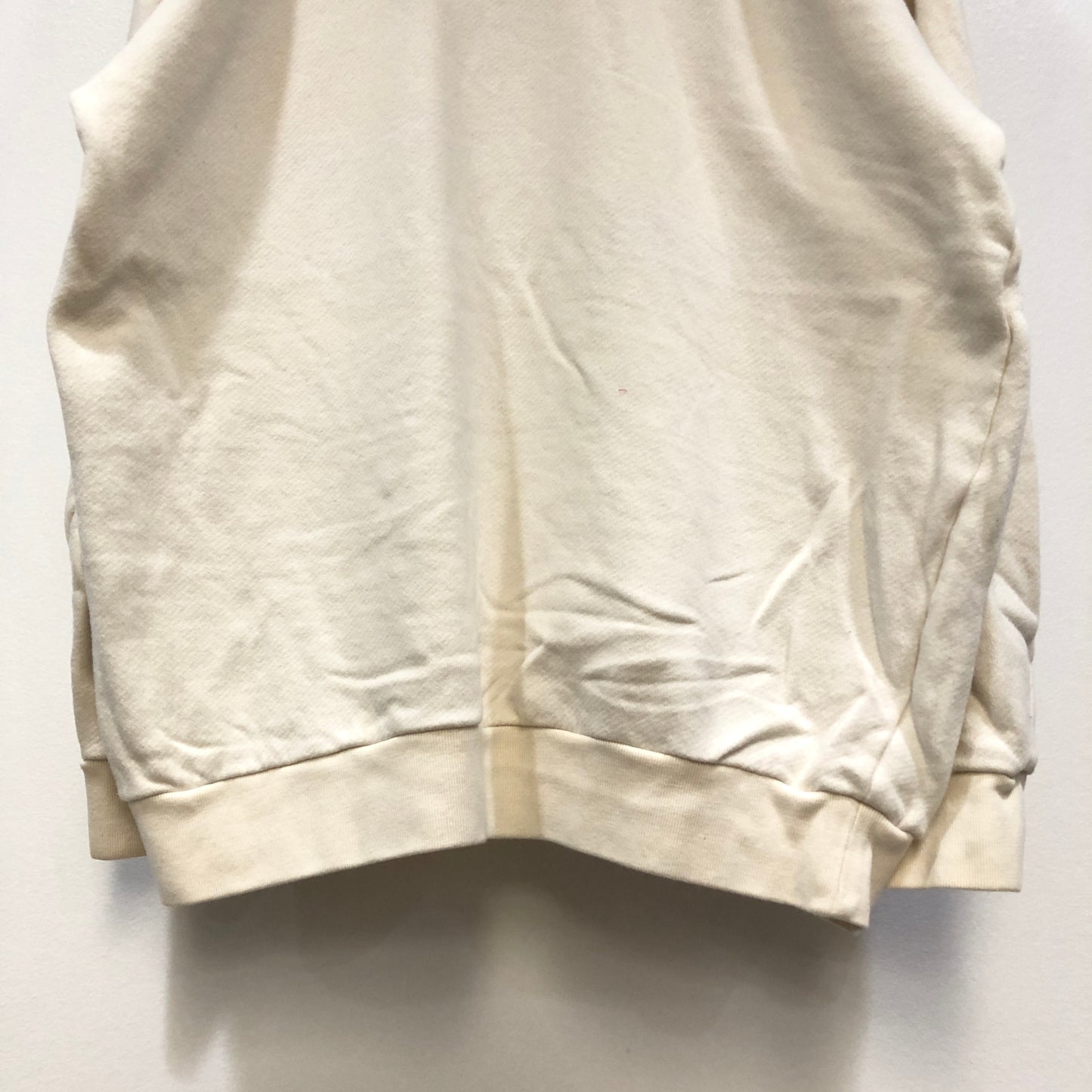 Gucci Off White Crew Neck Graphic Print Sweatshirt Size L