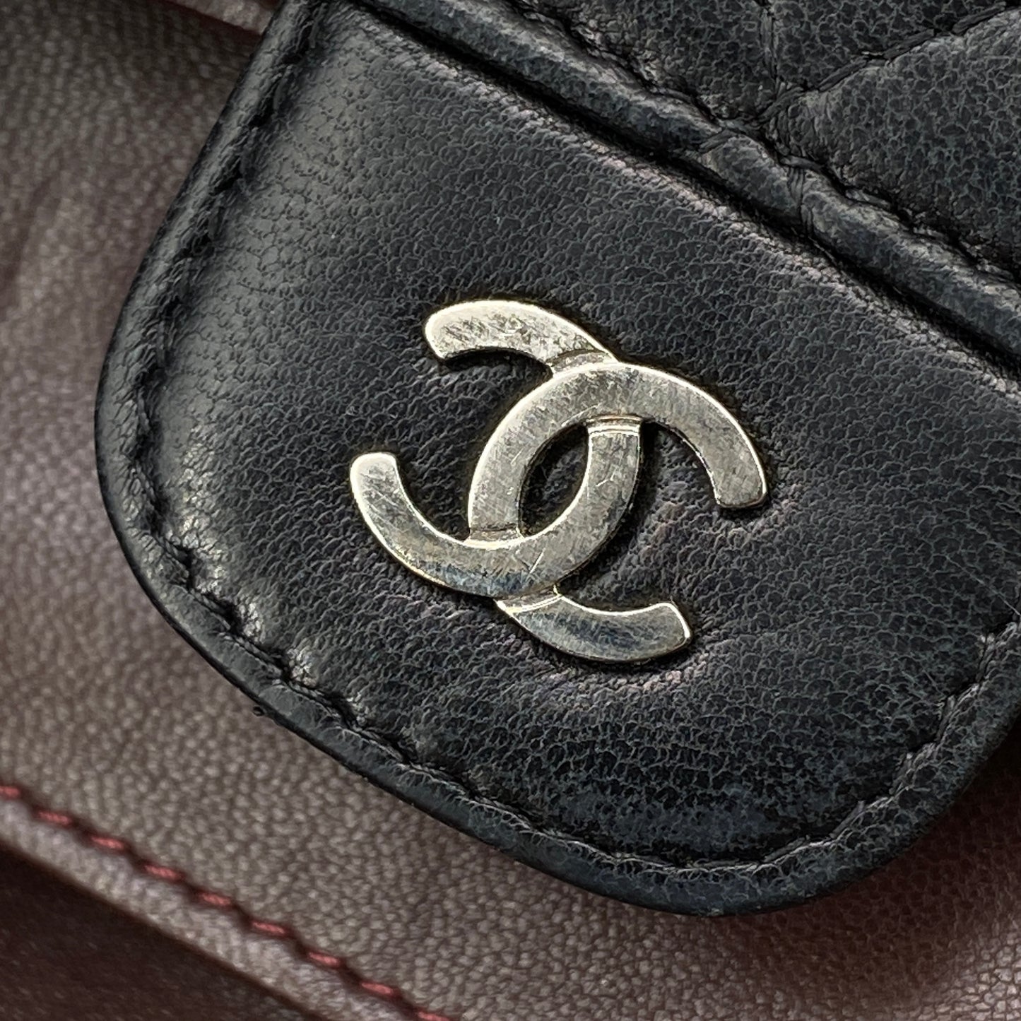Chanel Black Quilted Lambskin Classic Flap Long Wallet