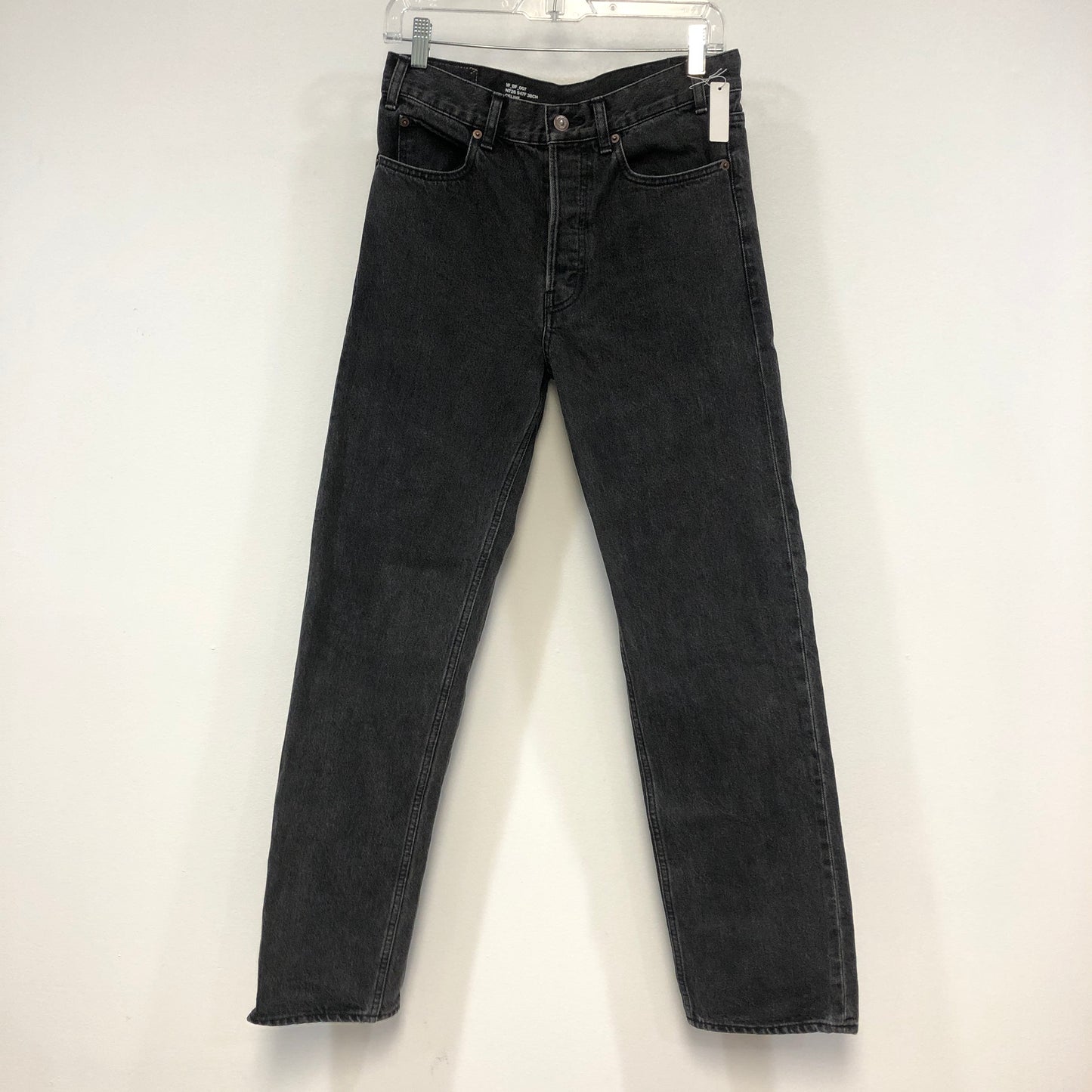 Celine Dark Grey Straight Leg Denim Jeans Size 26