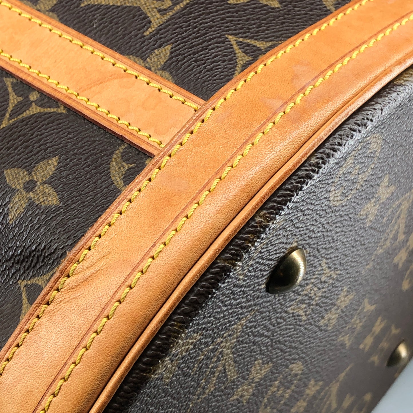 Louis Vuitton Brown Monogram Bucket Bag