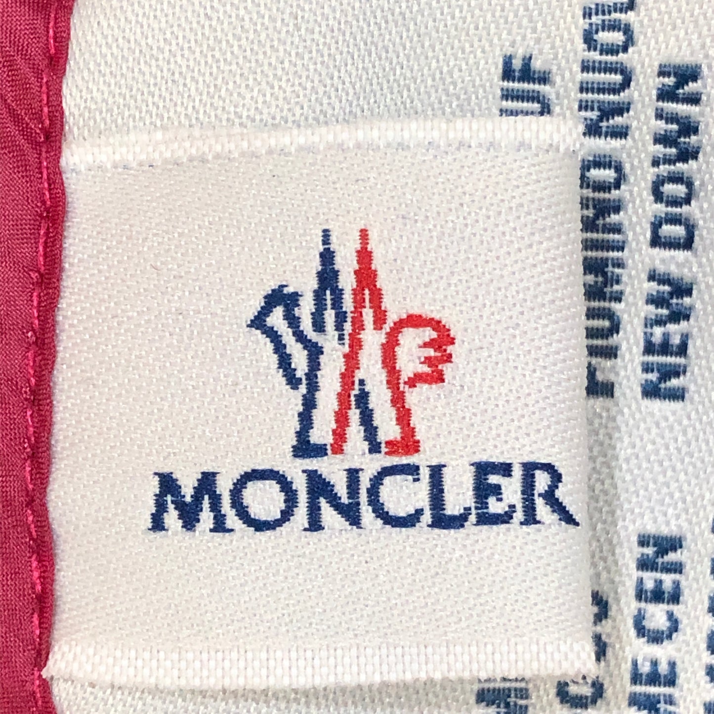 Moncler Fuchsia Stand Collar Quilted Down Gilet Size 2