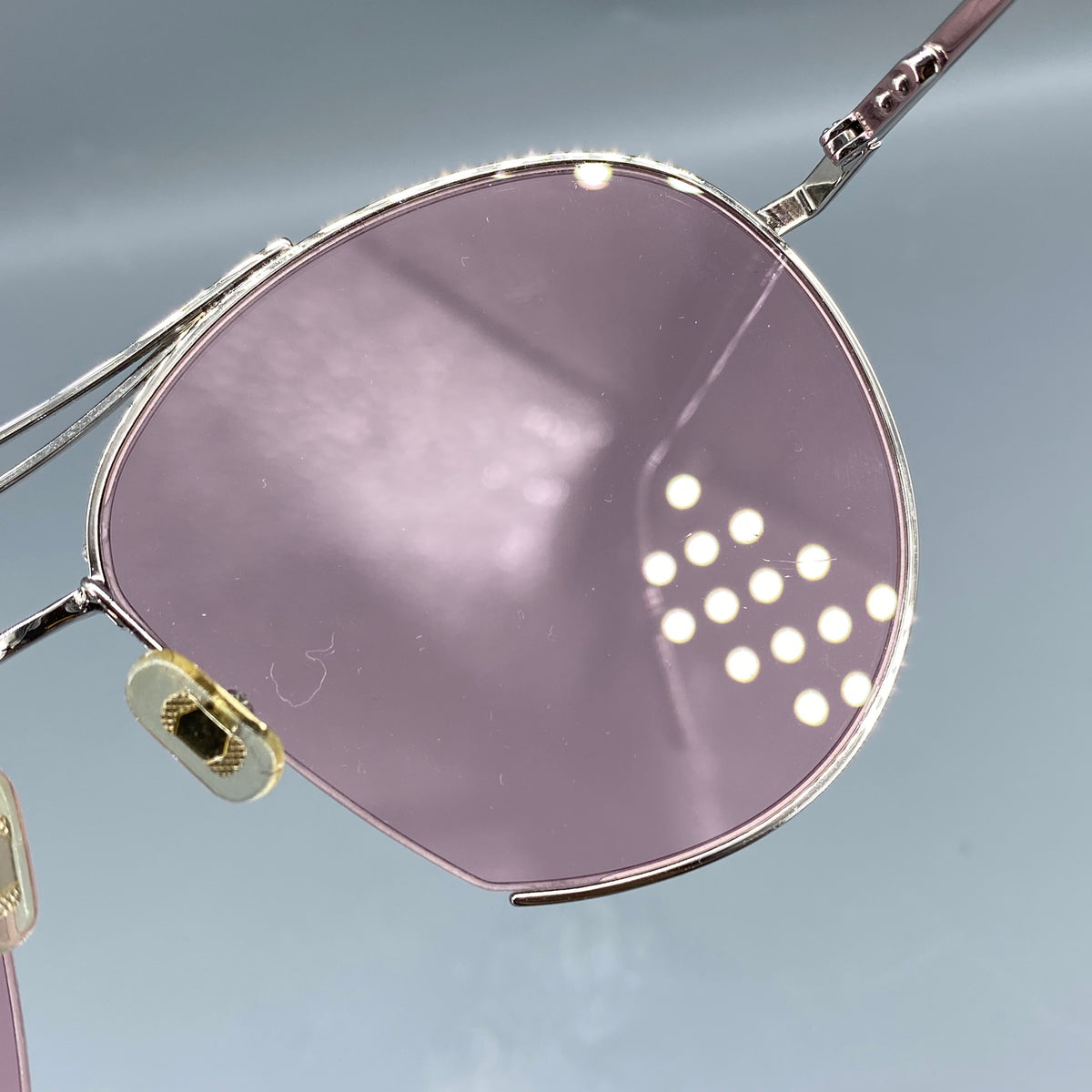 Gentle Monster Aviator Sunglasses Pink/Silver