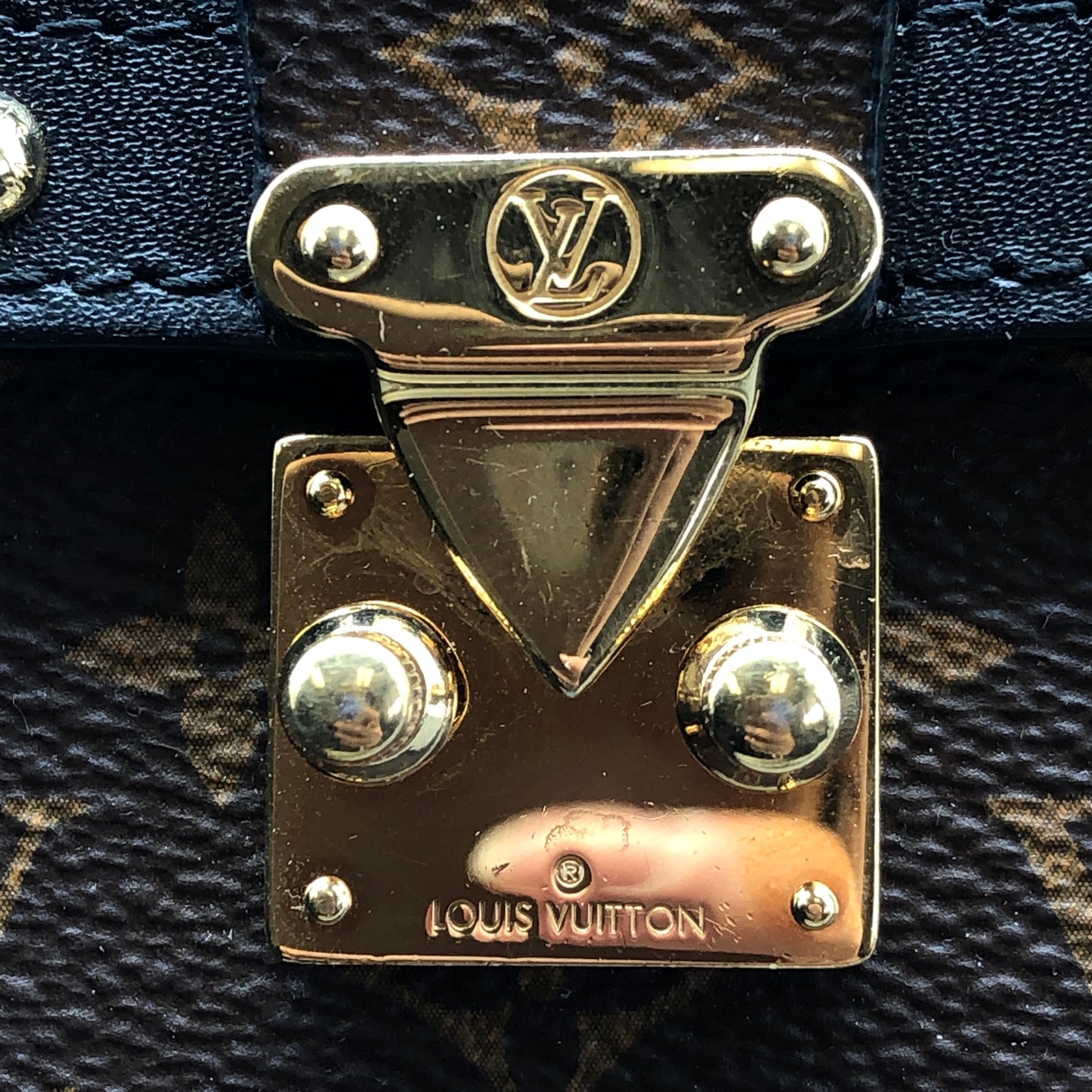 Louis Vuitton Monogram Canvas Petite Malle Phone Case Brown Bag