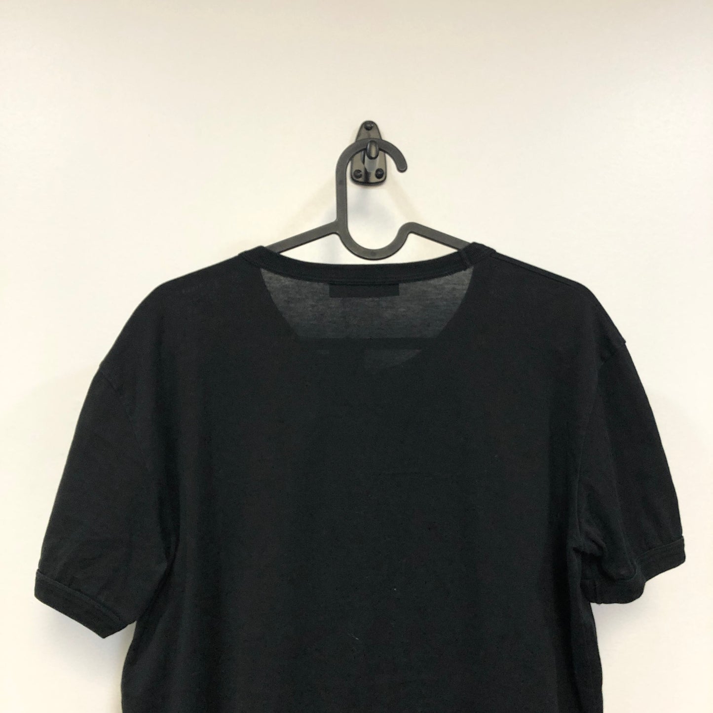 Dolce & Gabbana Black Cartoon Family Print Short Sleeve T-Shirt Size 44