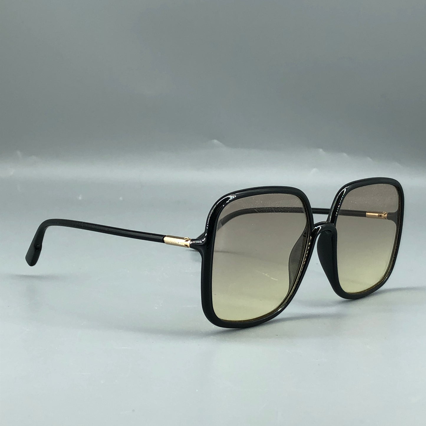 Christian Dior Black Oversized Square Sunglasses 145mm