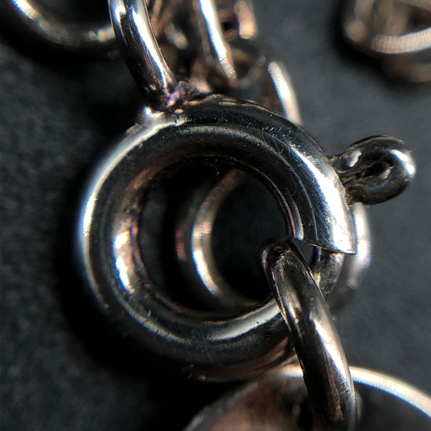 Hermes 925 Silver Mini Kelly Padlock Chain Bracelet