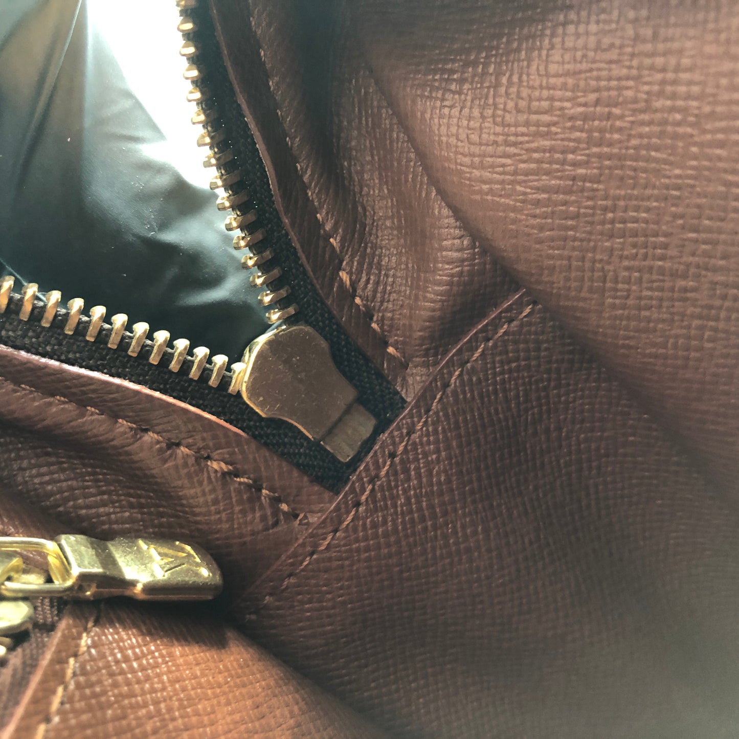 Louis Vuitton Monogram Trocadero Crossbody Bag brown