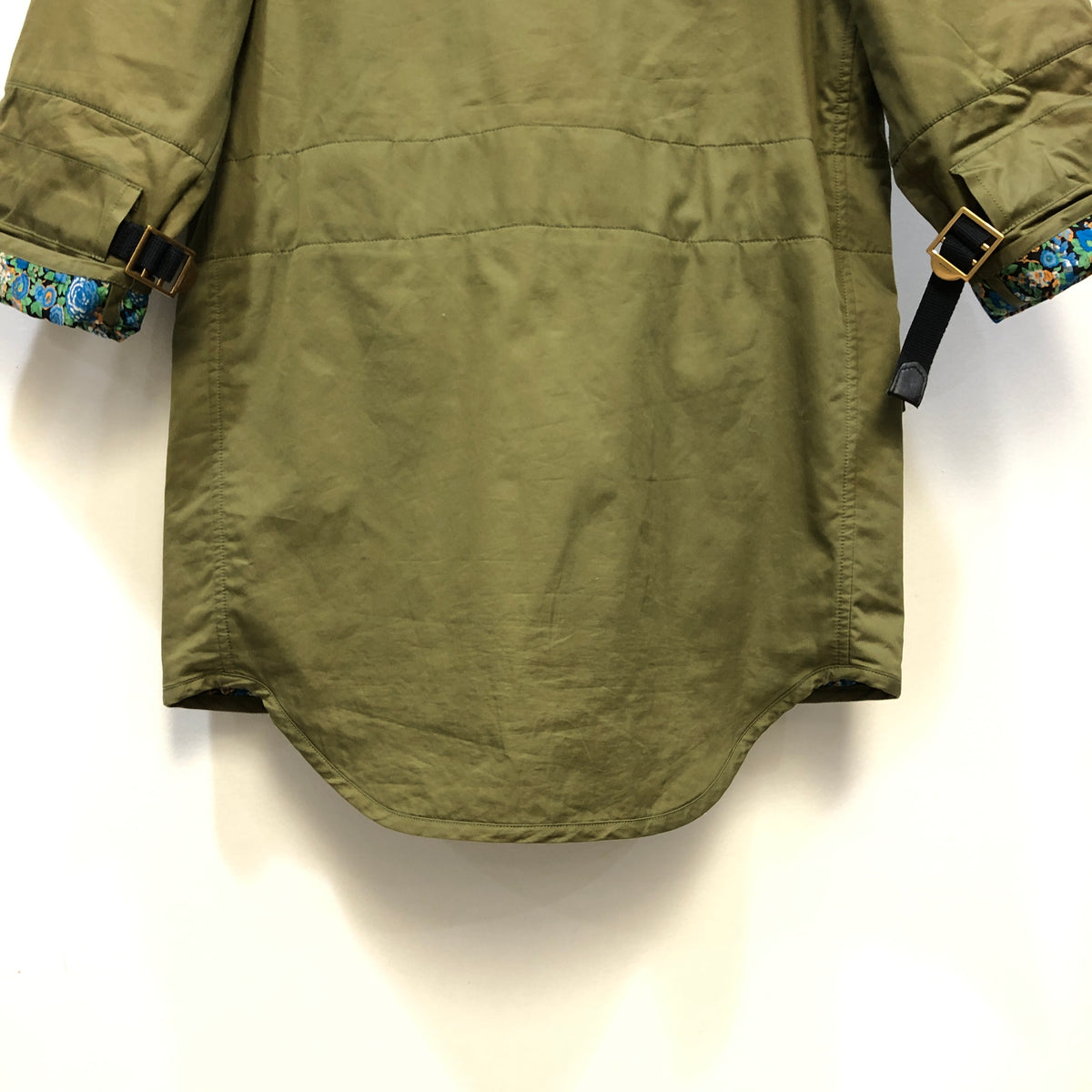 Coach Oliver Green Hooded Parka Jacket Size XS