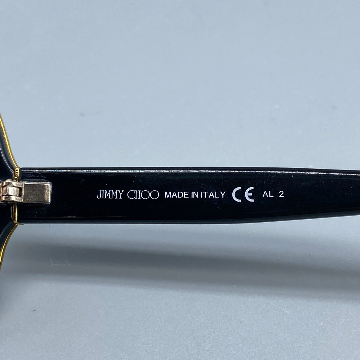 Jimmy Choo Black Square Sunglasses