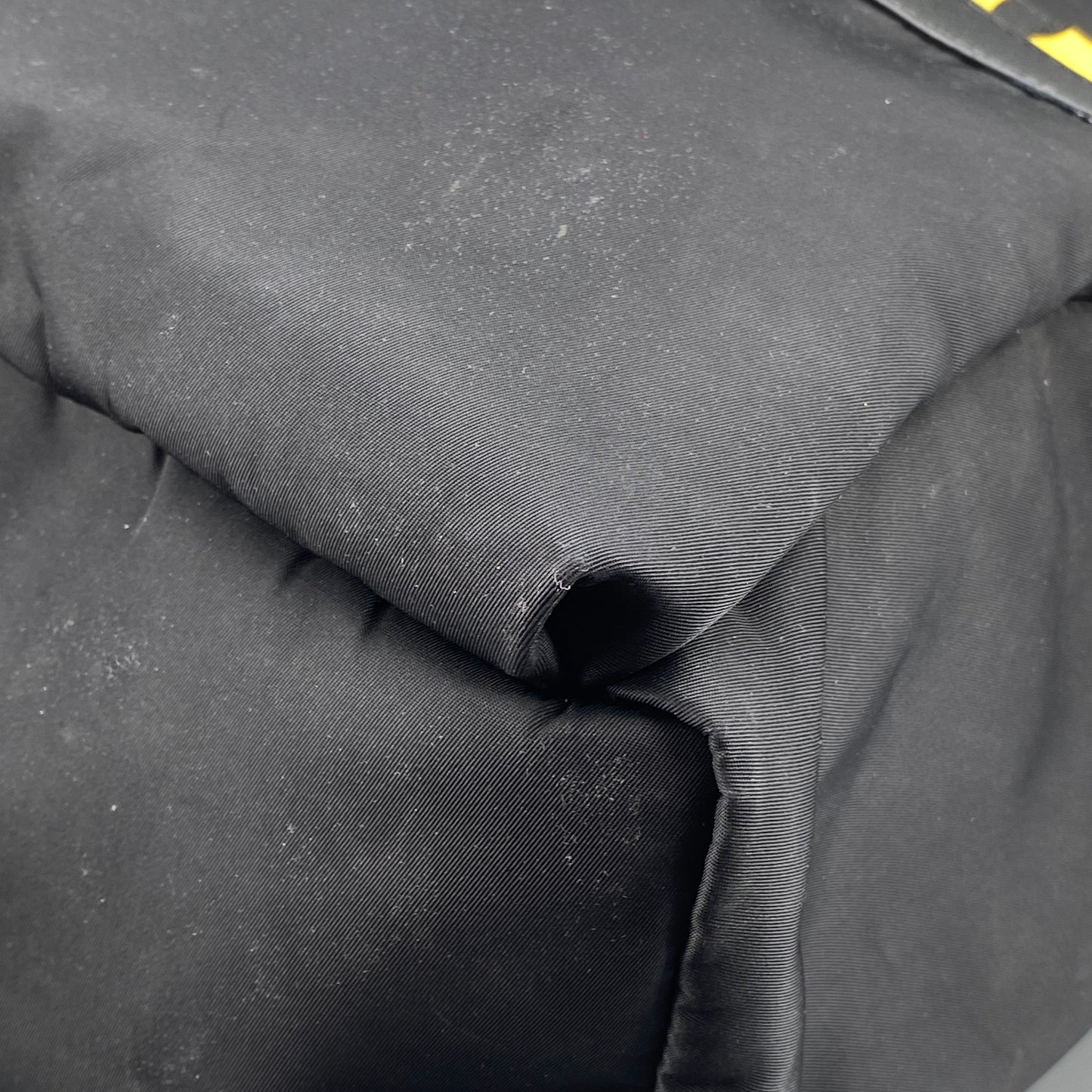 FENDI Black Nylon Monster Eyes Backpack