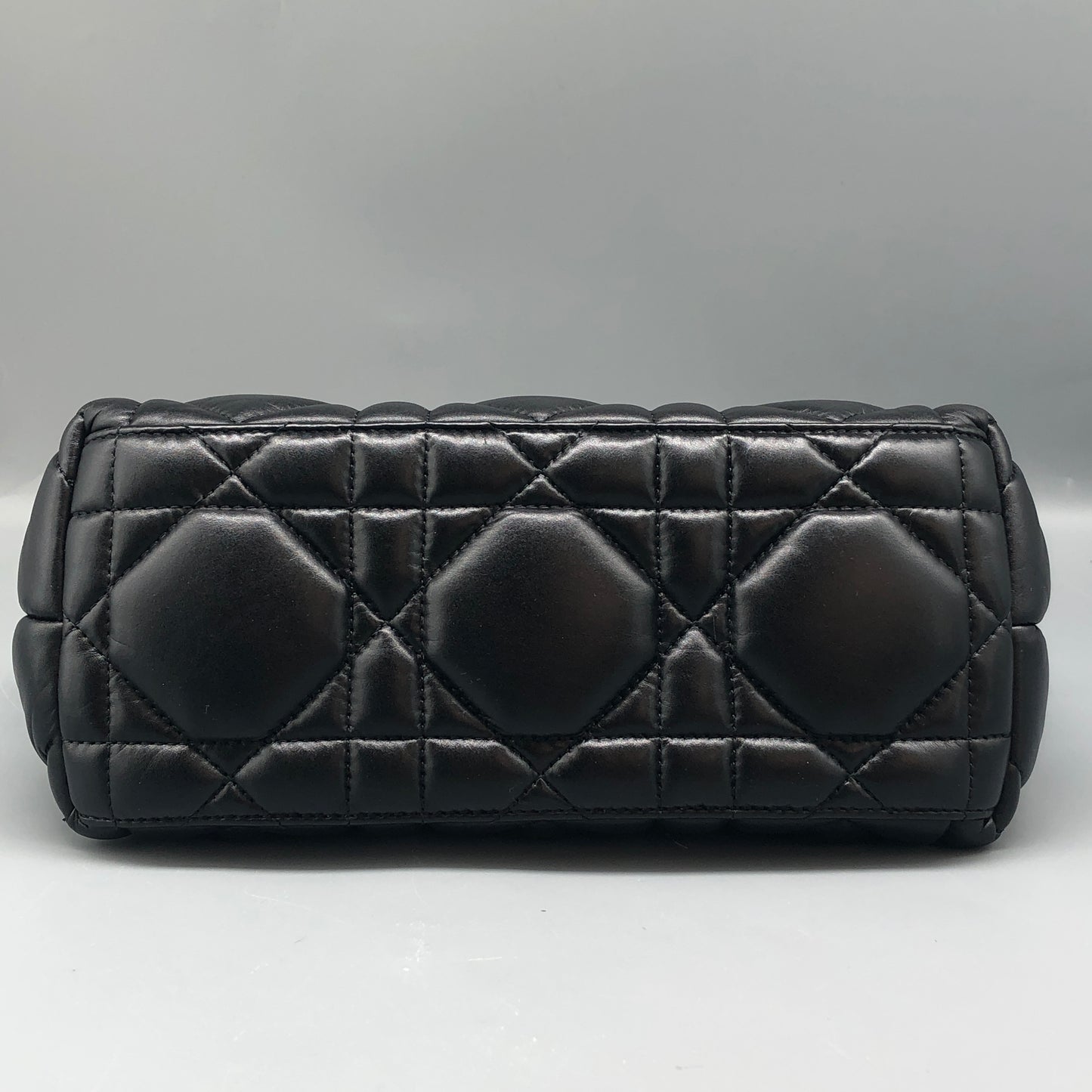Christian Dior Toujours Medium Black Cannage Quilted Bag