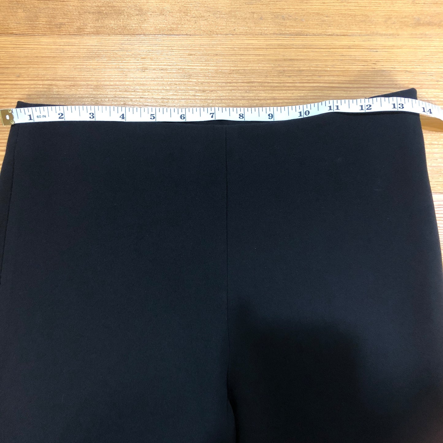 Moschino Black Slim-Fit Pants Size US 4