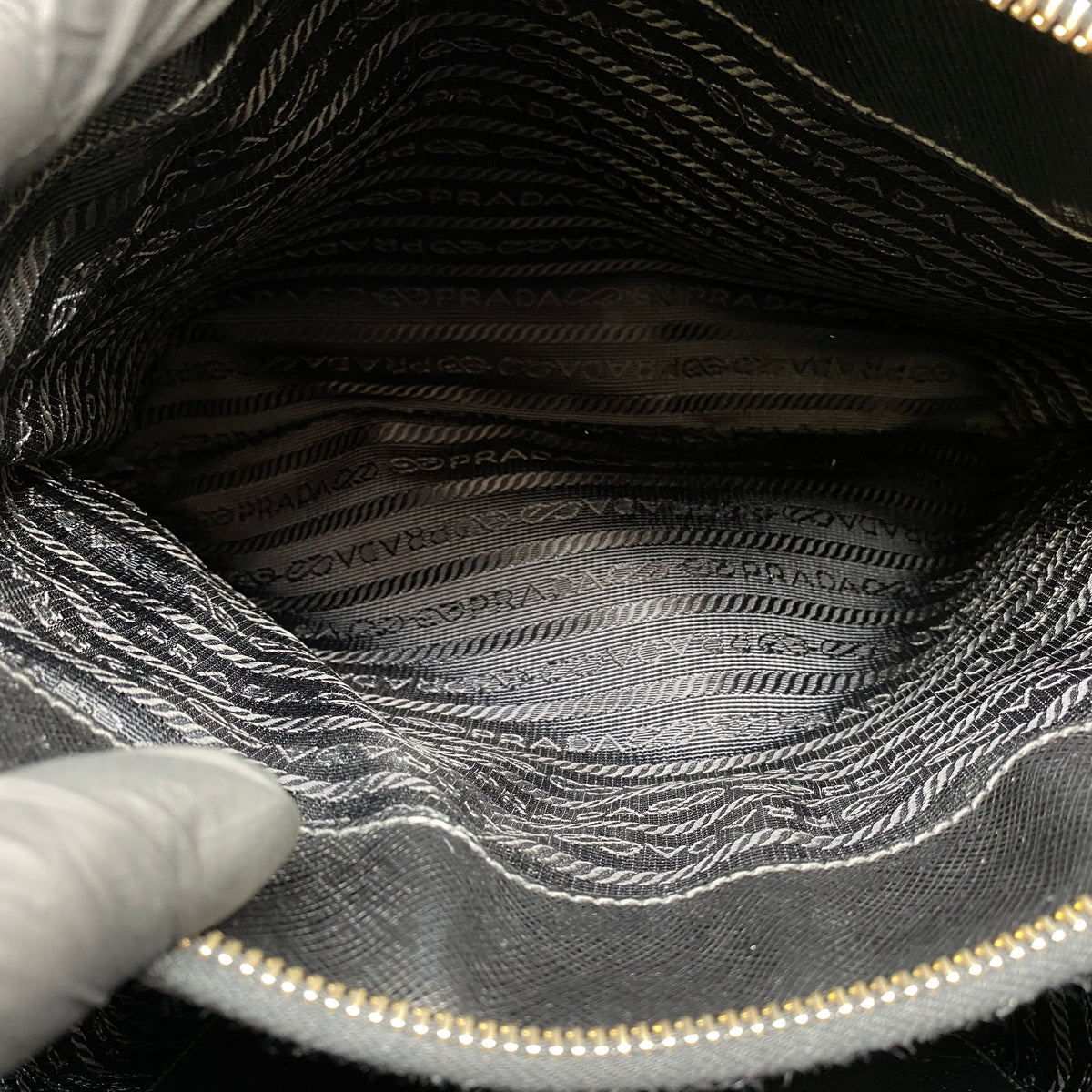 Prada Galleria Large  Bag Black Saffiano Leather