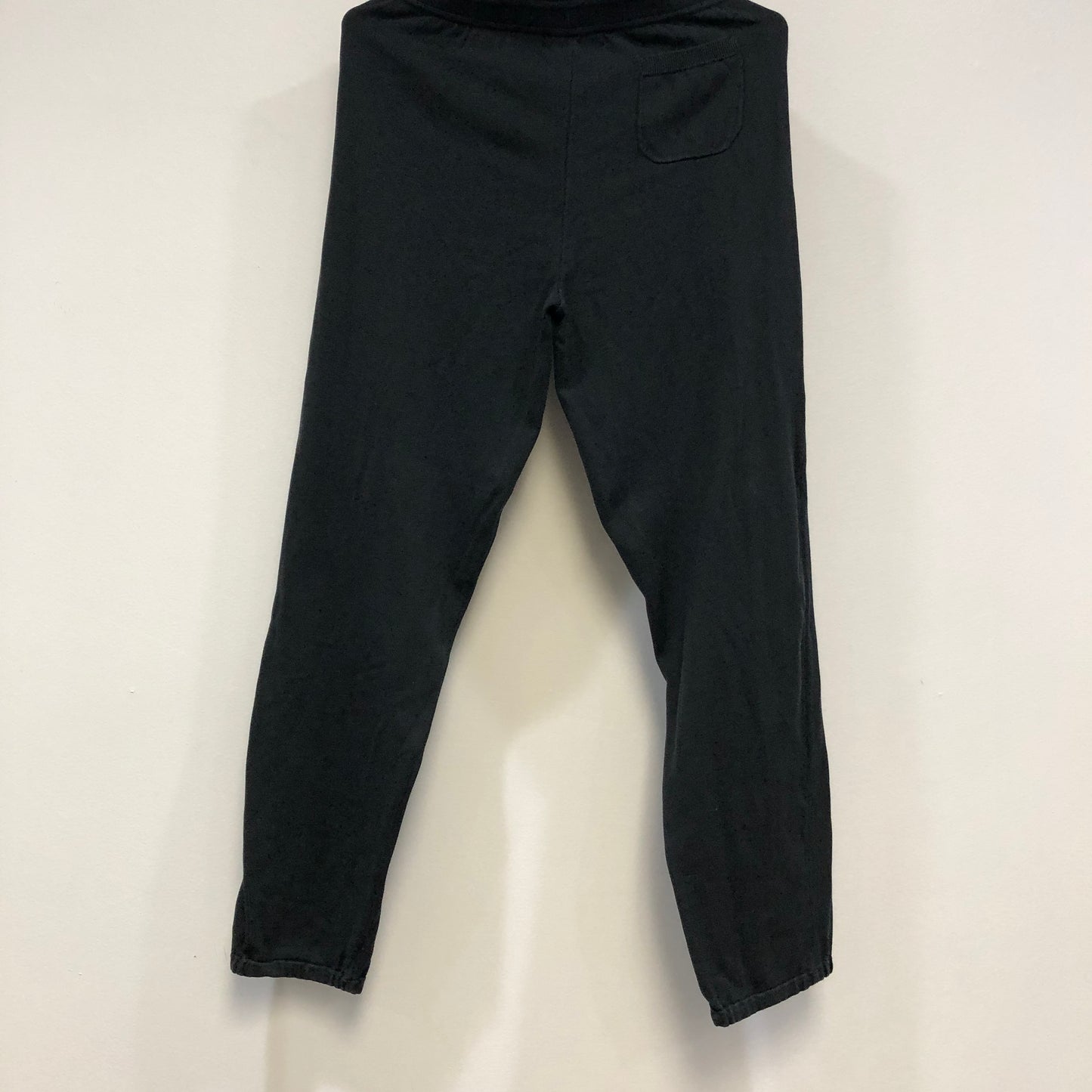 Loro Piana Black Knit Jogger Pants Size 40
