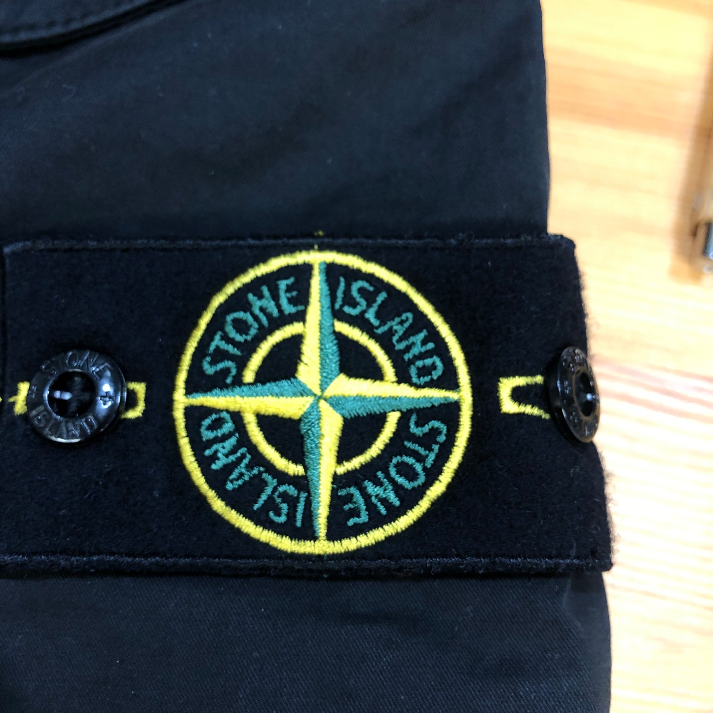Stone Island Cargo Pants Size W28 Black