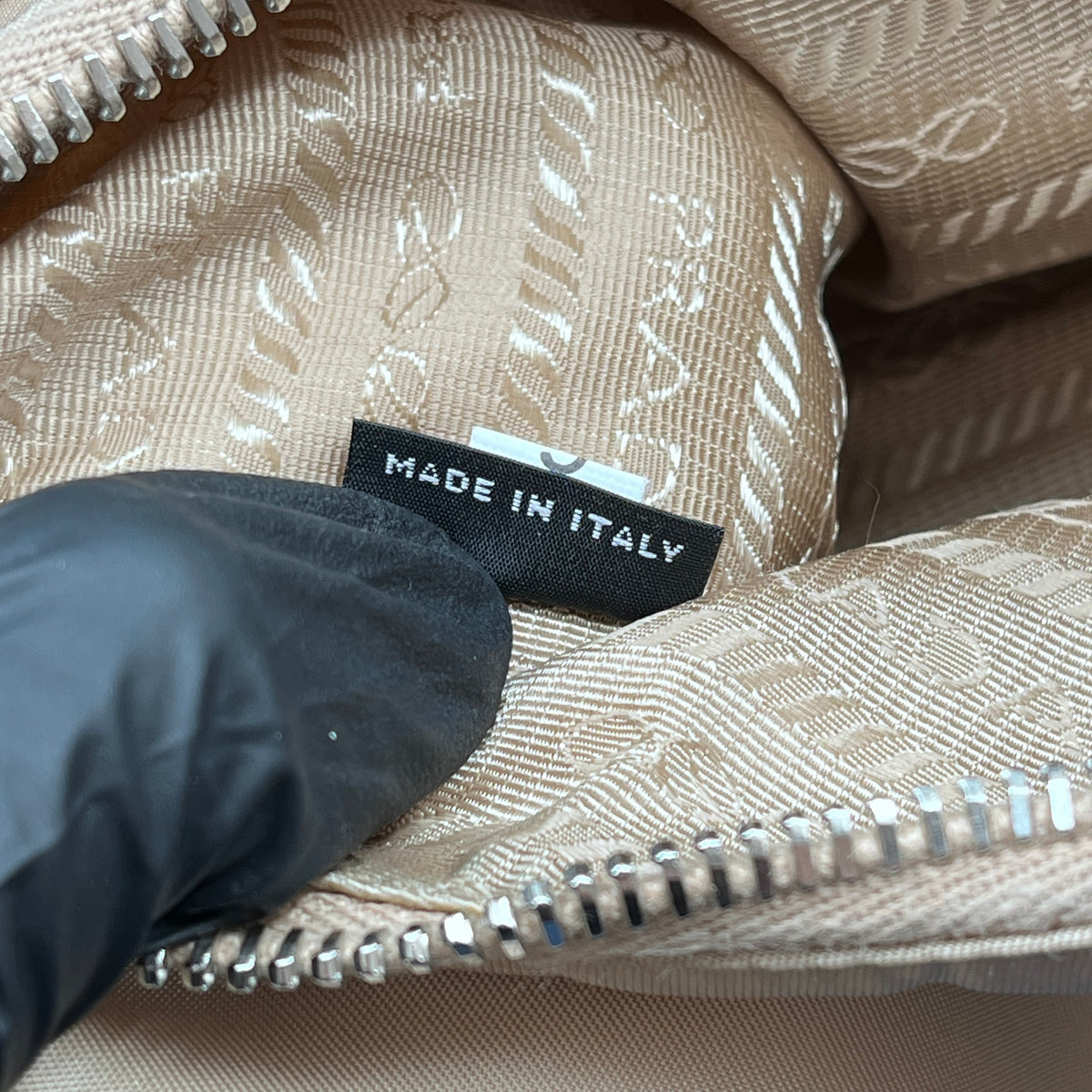 Prada Light brown Re-Edition 2005 Crossbody Bag