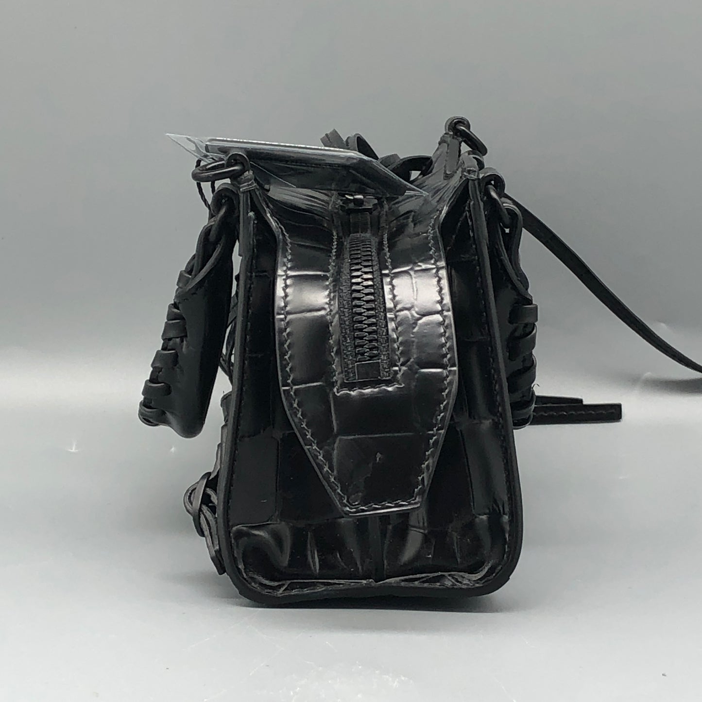 Balenciaga Neo Classic Mini Croc-Embossed Leather Bag