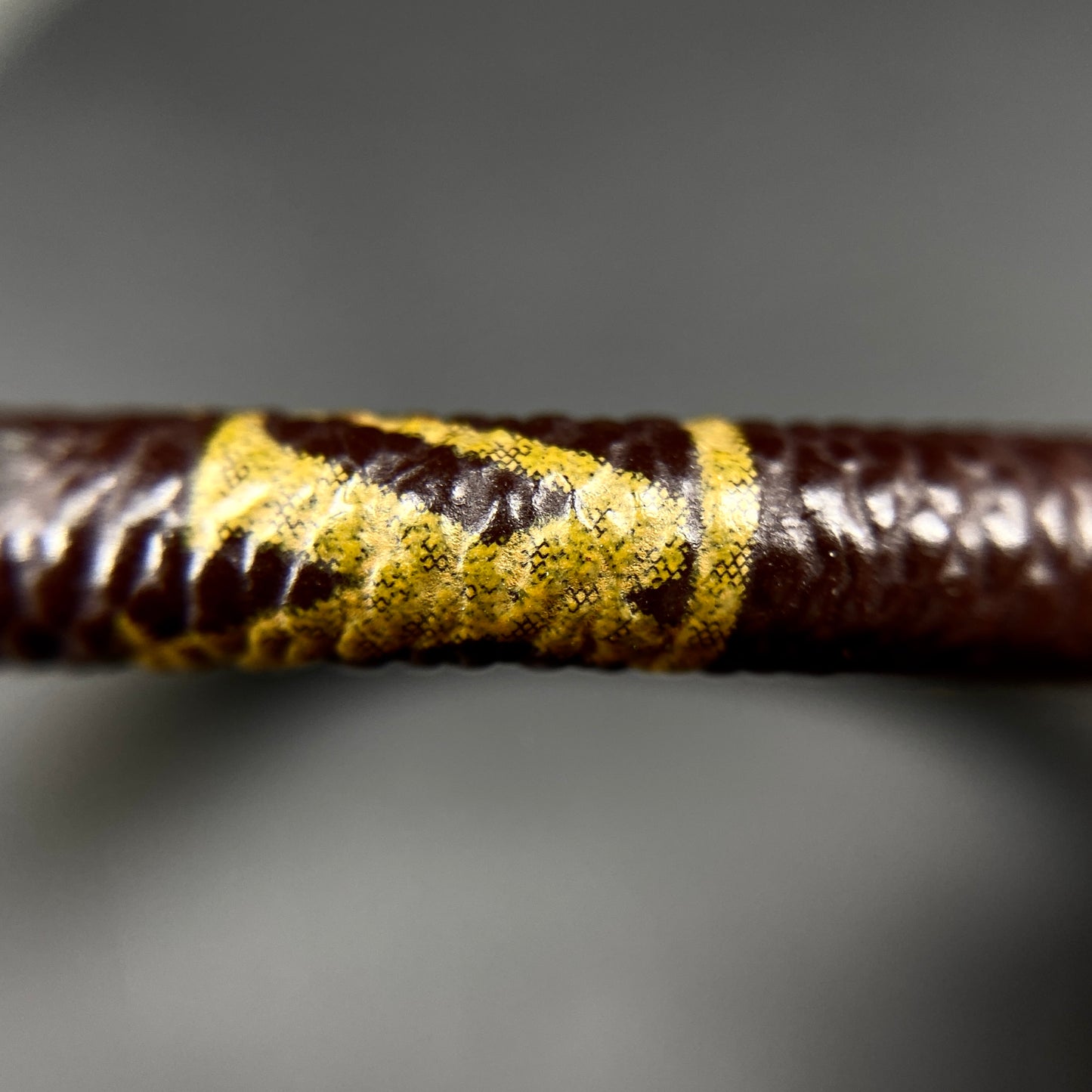 LV Monogram Canvas Gold Hardware Bangle Bracelet