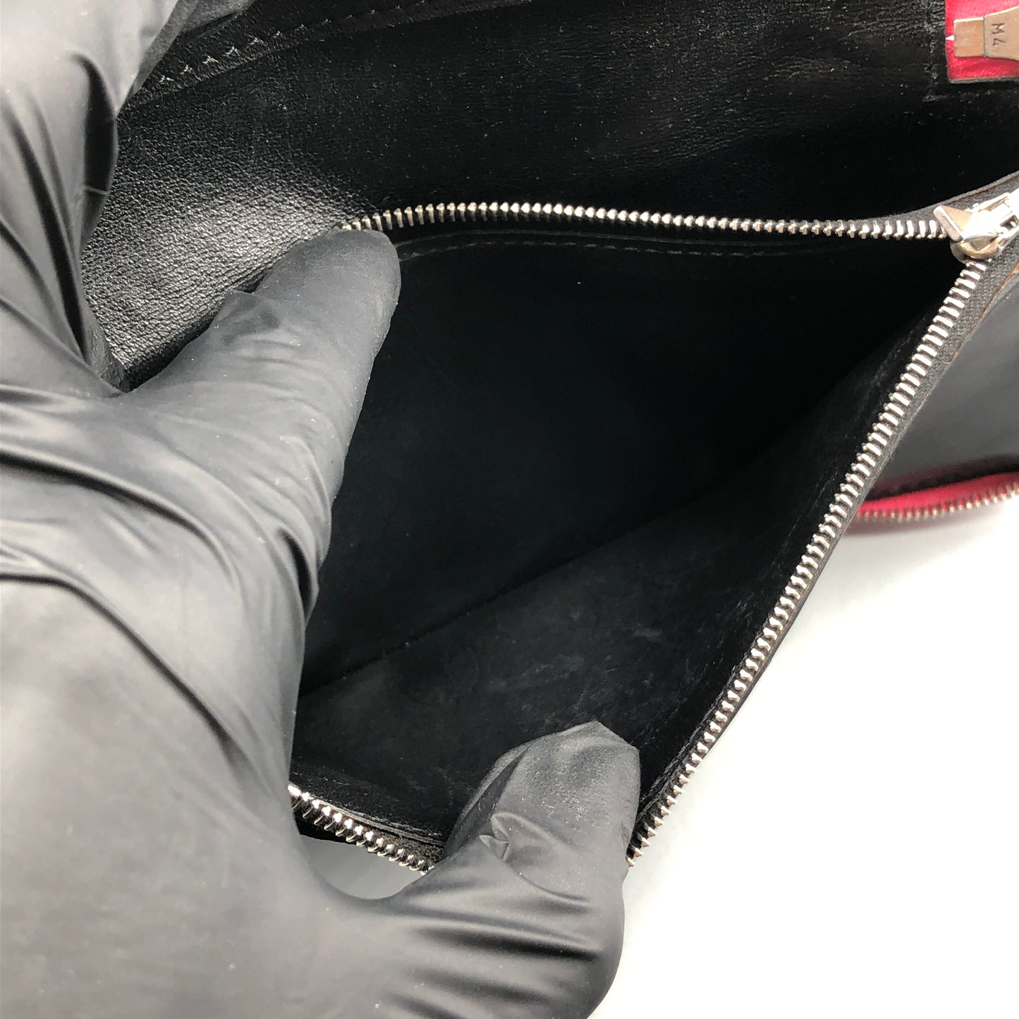 Celine Hot Pink Grained Leather Zip-Around Long Wallet