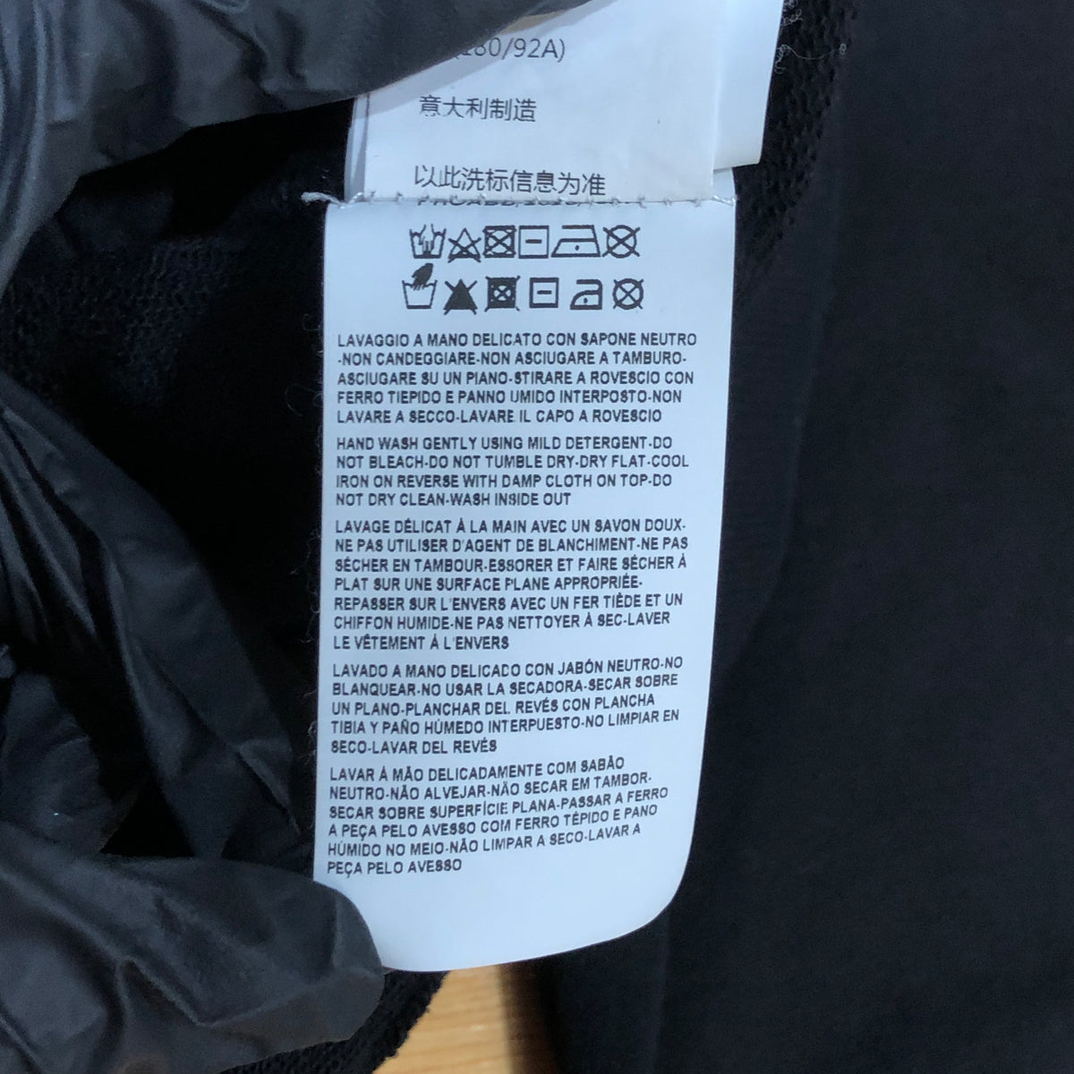 Versace black  Medusa Logo Zip Hoodie Size M