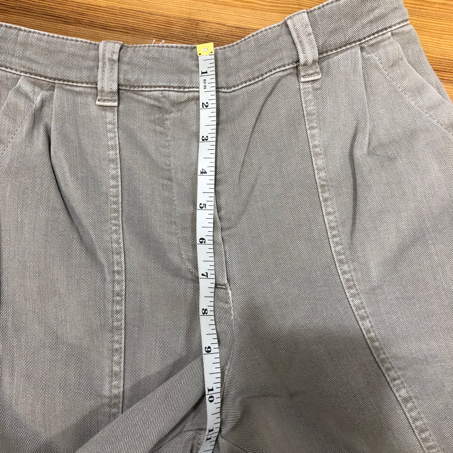 Brunello Cucinelli Grey Straight-Leg Cotton Pants Size 38