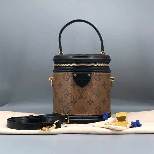 Louis Vuitton 2024 Cannes Monogram Canvas Vanity Bag Brown