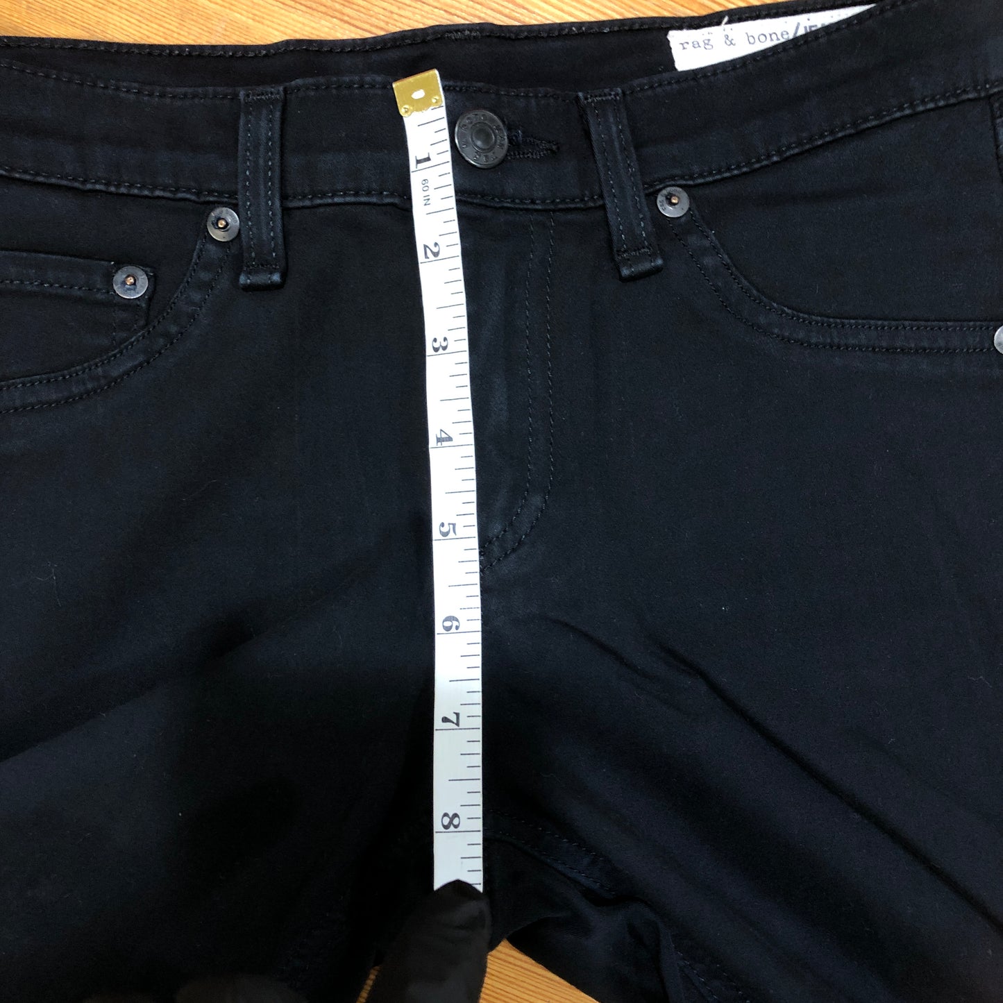 Rag & Bone Black Skinny Leggings Jeans size 26