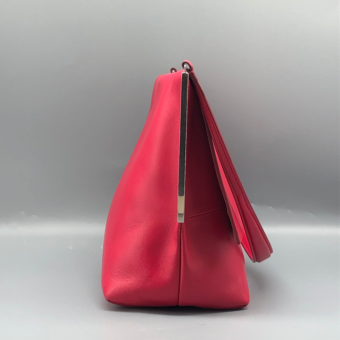 Celine Leather Shoulder Bag Red/Pink