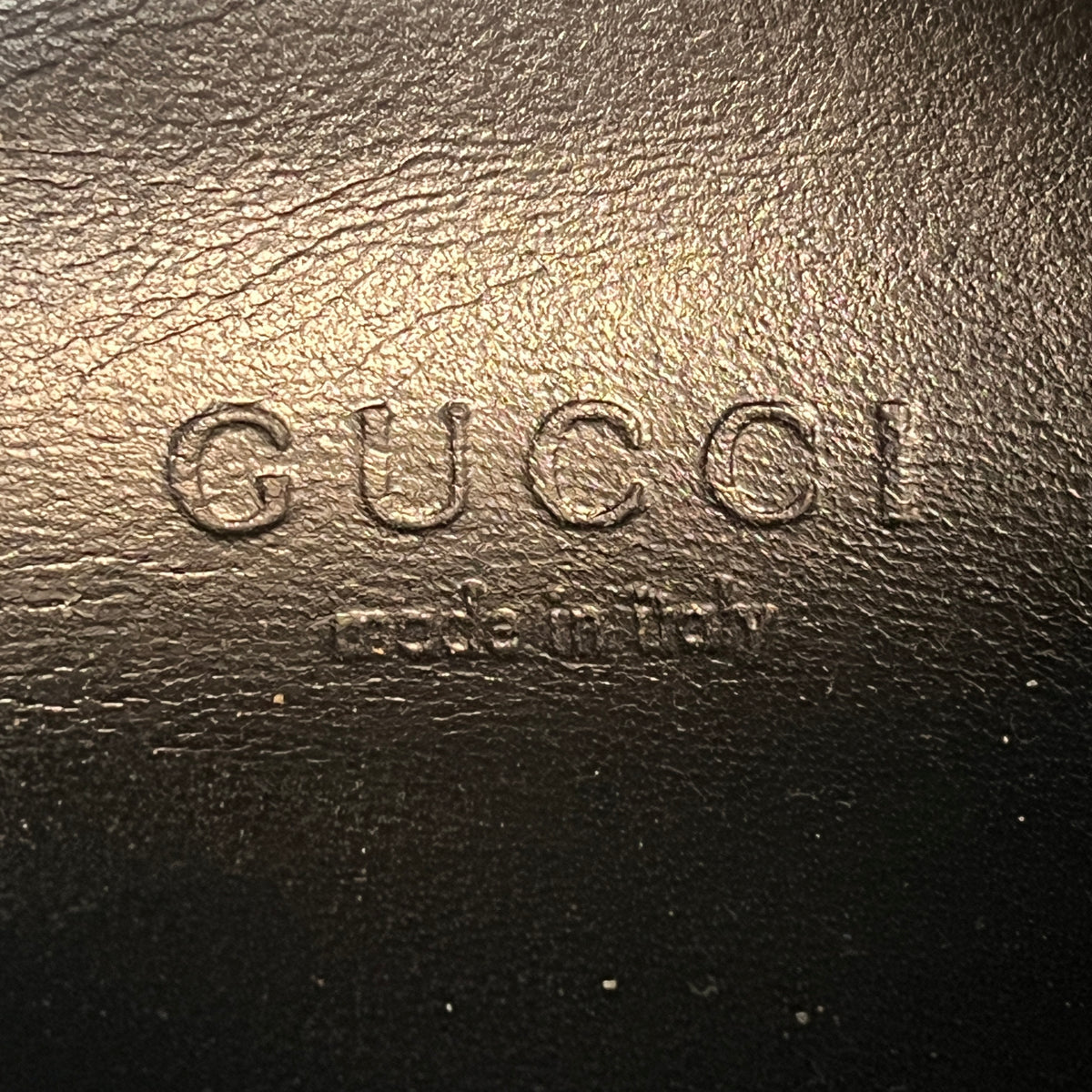 Gucci Black GG Canvas & Leather High Top Sneakers size 35.5