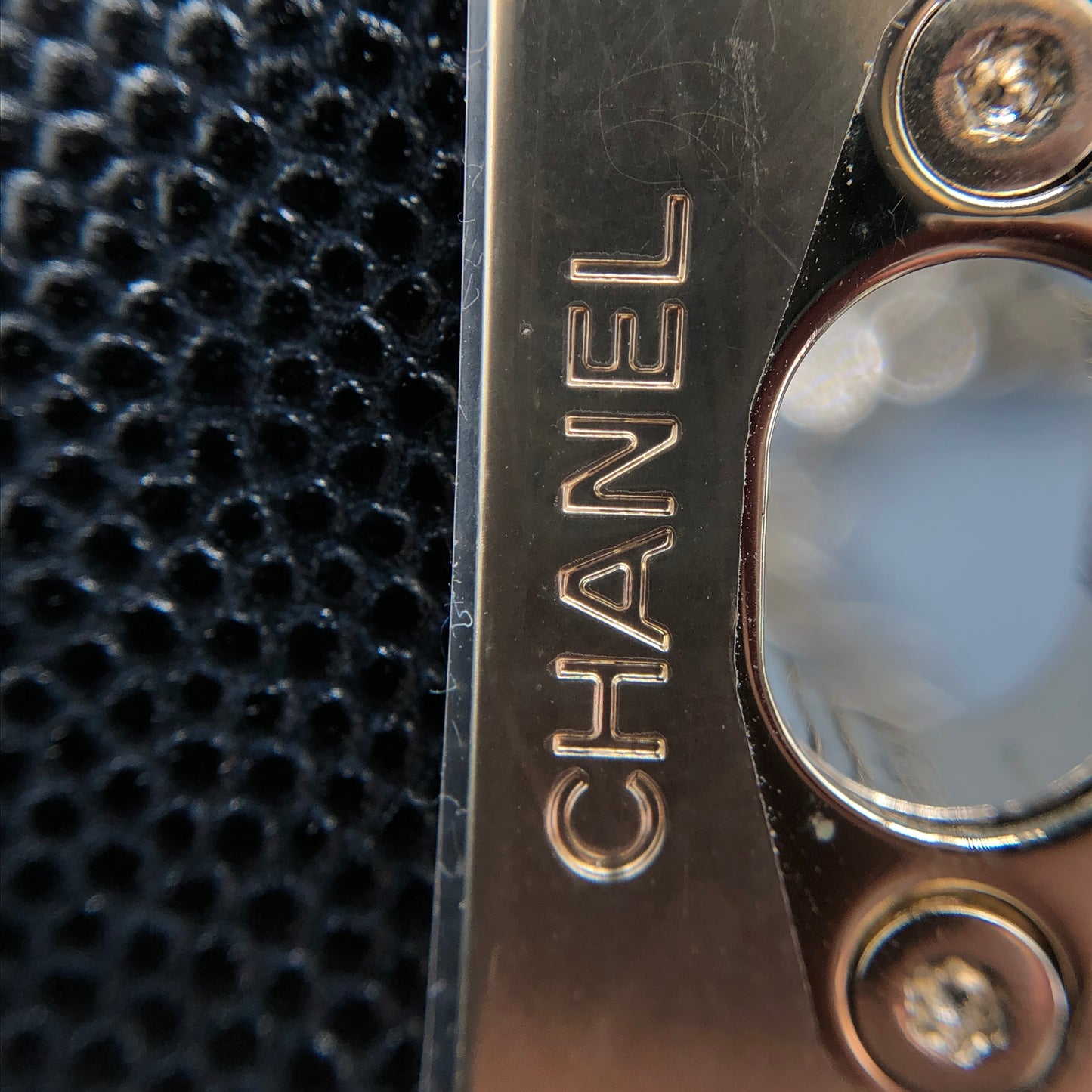 Chanel Black Quilted Mini Top Handle Bag