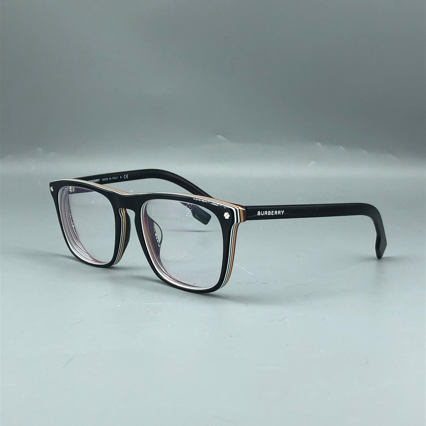 Burberry Black Rectangular Eyeglasses 145mm