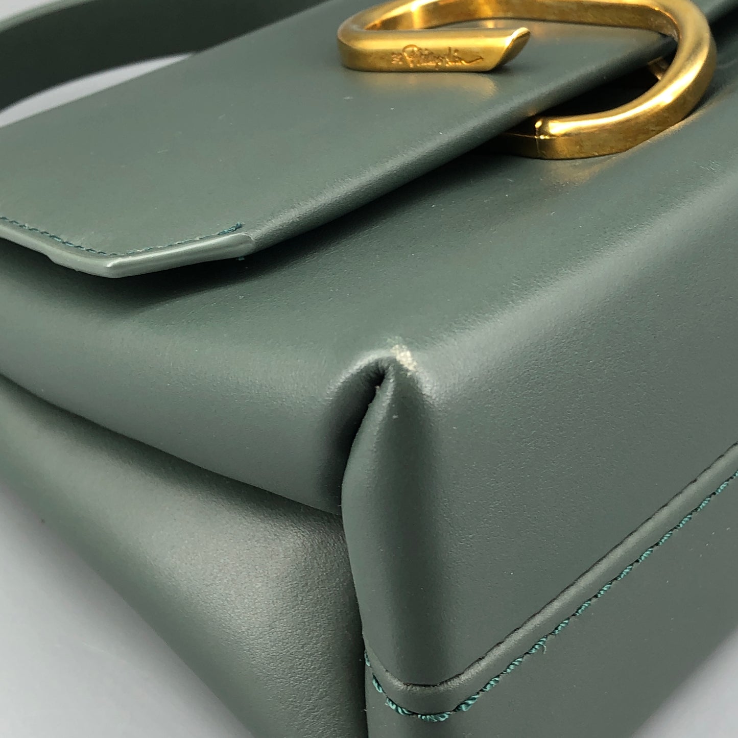 3.1 Phillip Lim Dark Green Pashli Mini Satchel Handbag