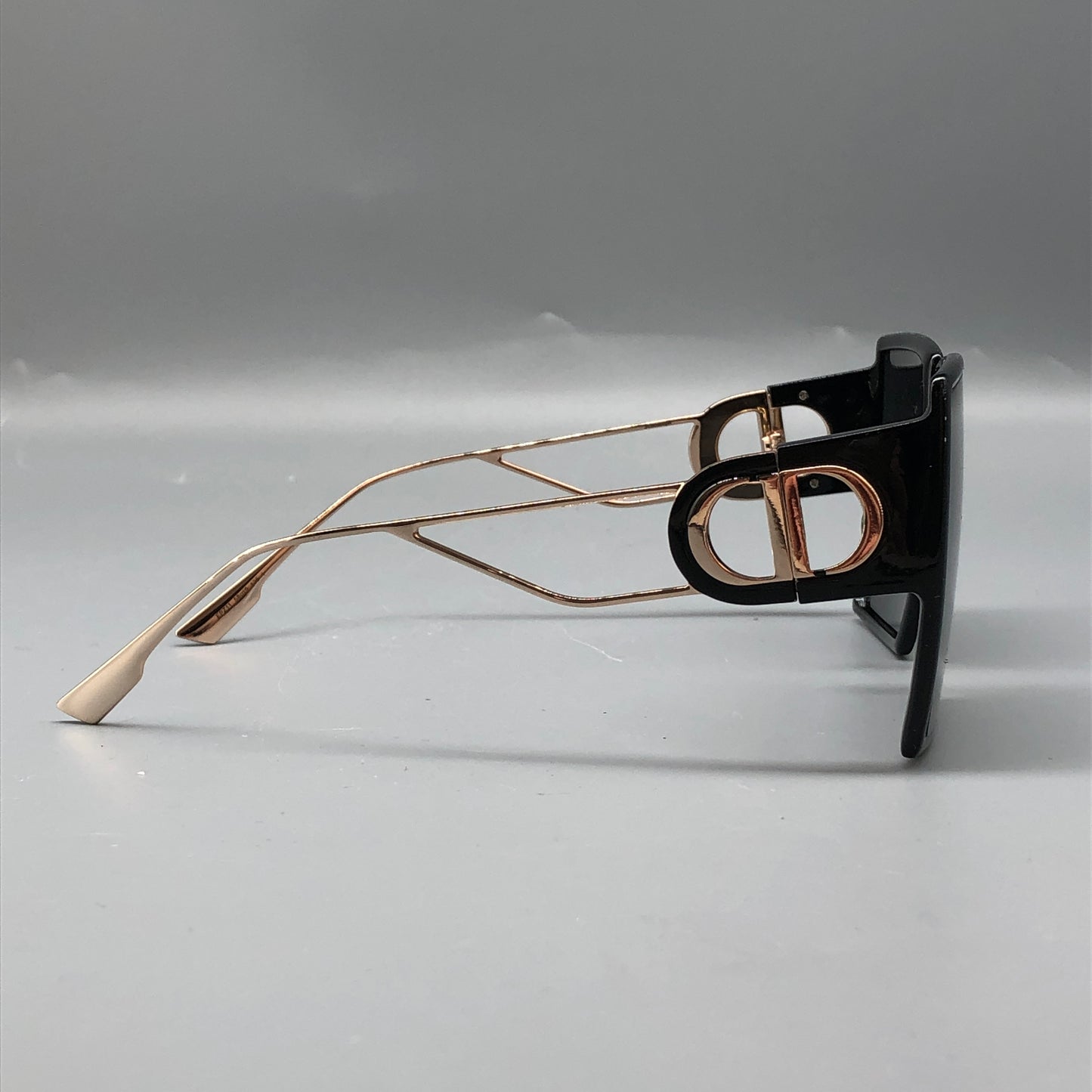 Christian Dior Oversized Square Black Sunglasses 135mm