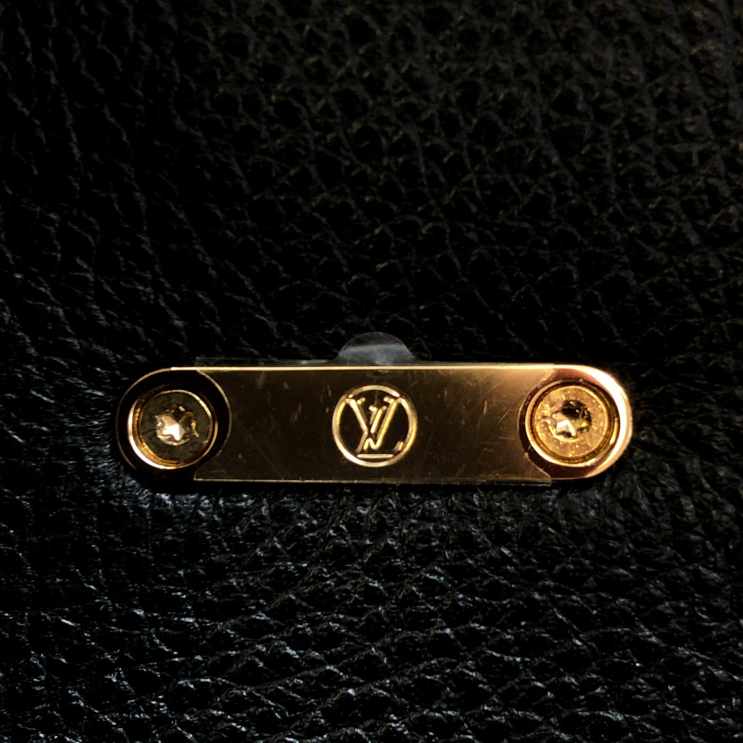 Louis Vuitton Madeleine Nano Monogram Empreinte Shoulder Bag Black