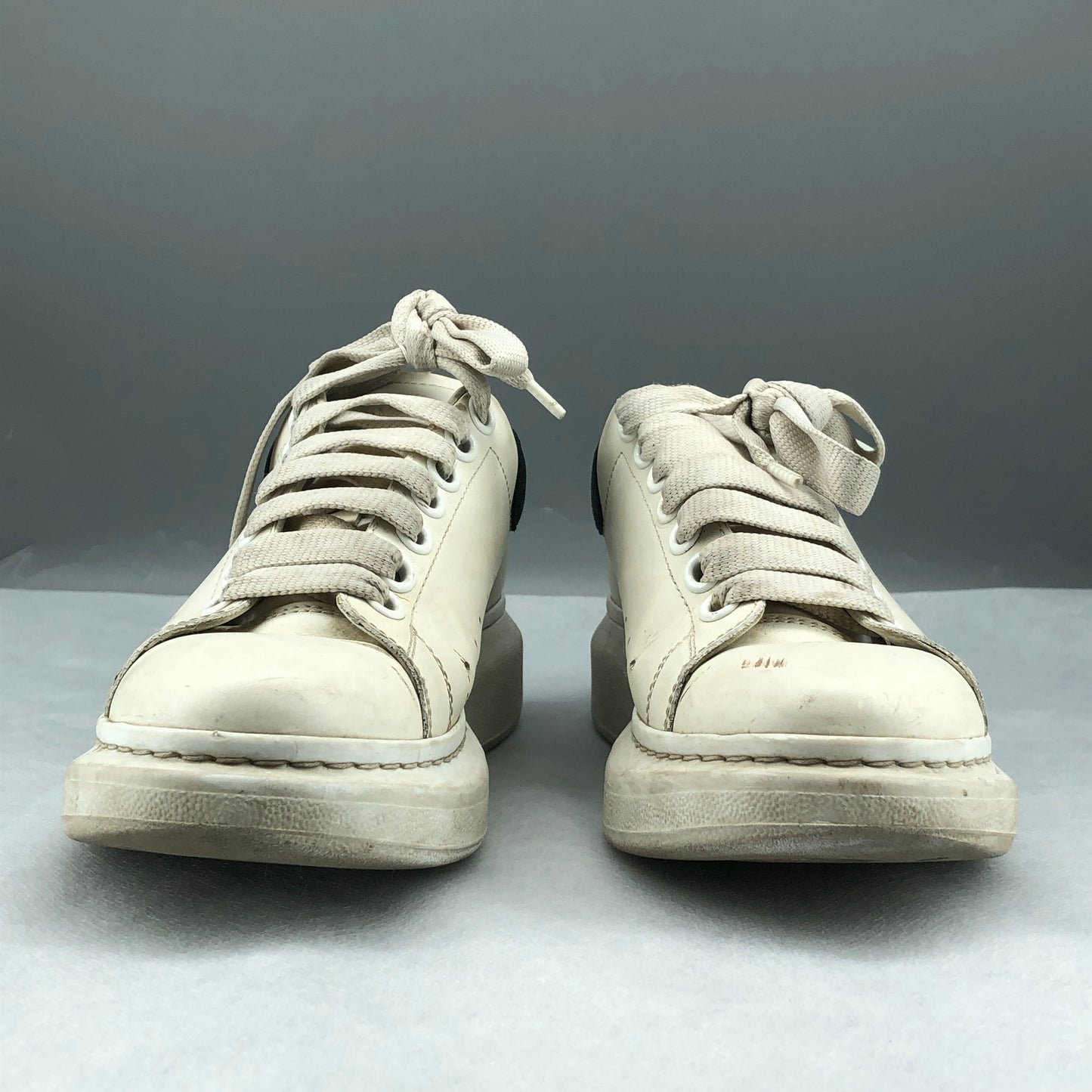 Alexander McQueen Oversized Sneakers Size 36.5 Black/White
