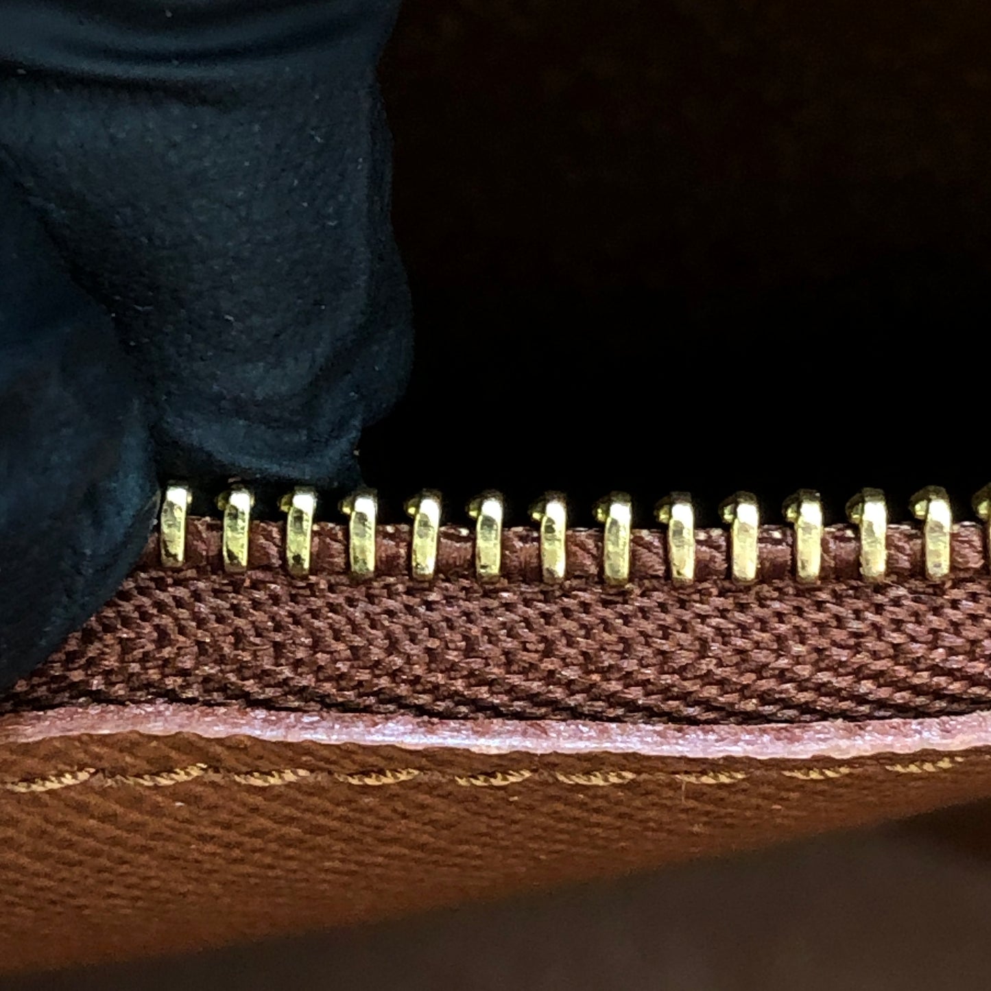 Louis Vuitton Babylone Tote Bag Brown