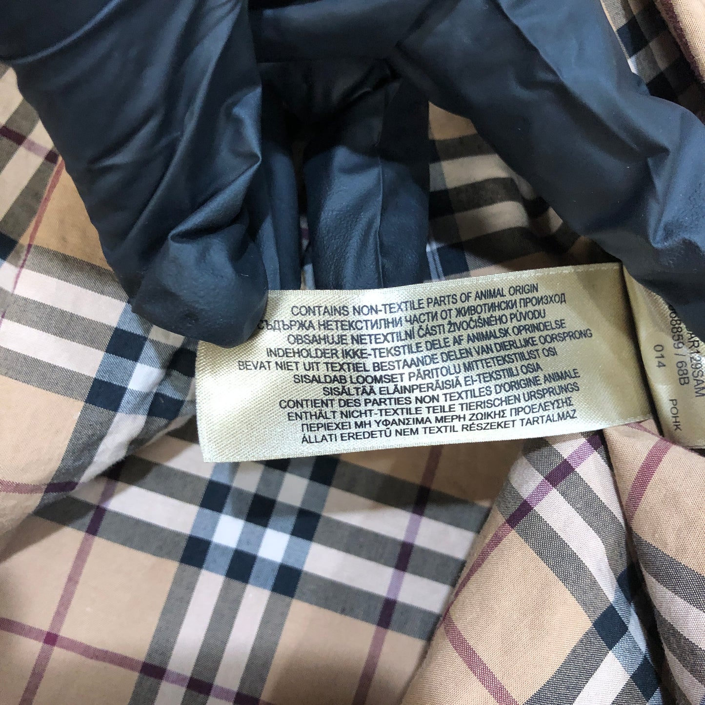 Burberry Nova Check Button-Up Shirt Size US 8