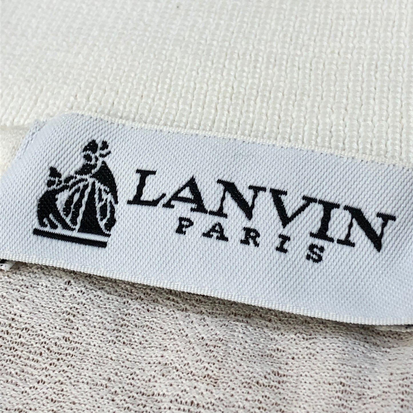 Lanvin White Cotton Short Sleeve Polo Shirt Size XXL