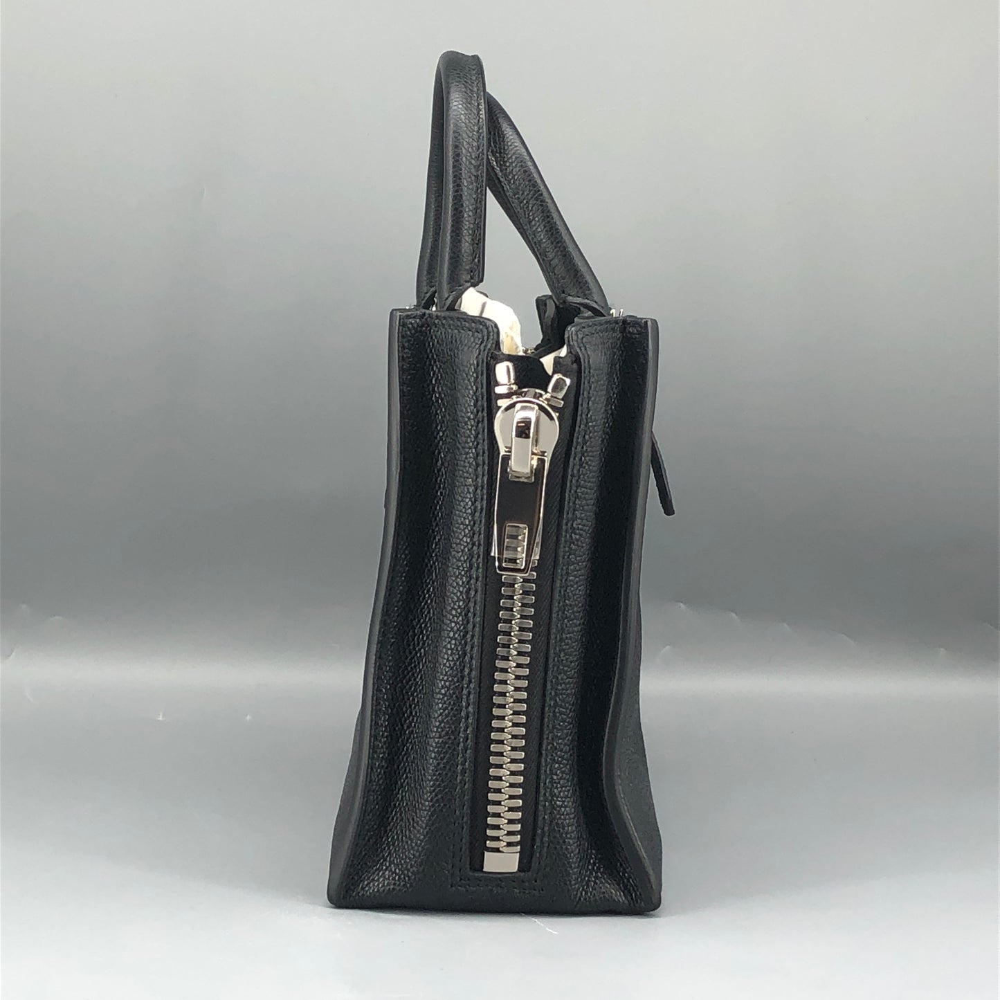 Balenciaga Everyday Small Tote Bag Black Grain Leather