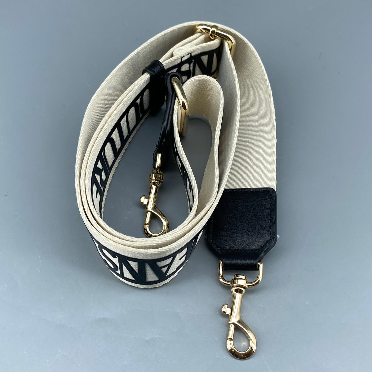 Versace Jeans Couture black saddle shoulder bag