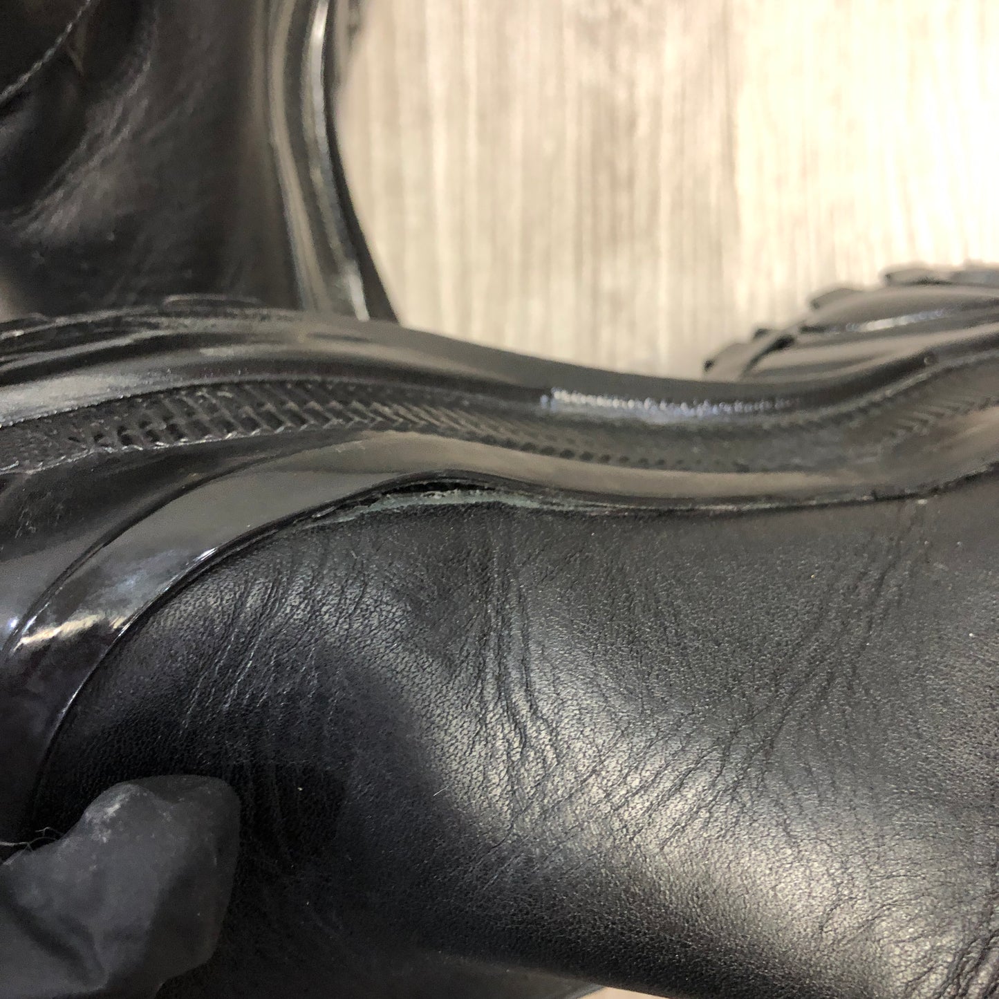 Burberry Women's Black Leather Ankle Boots Size 38