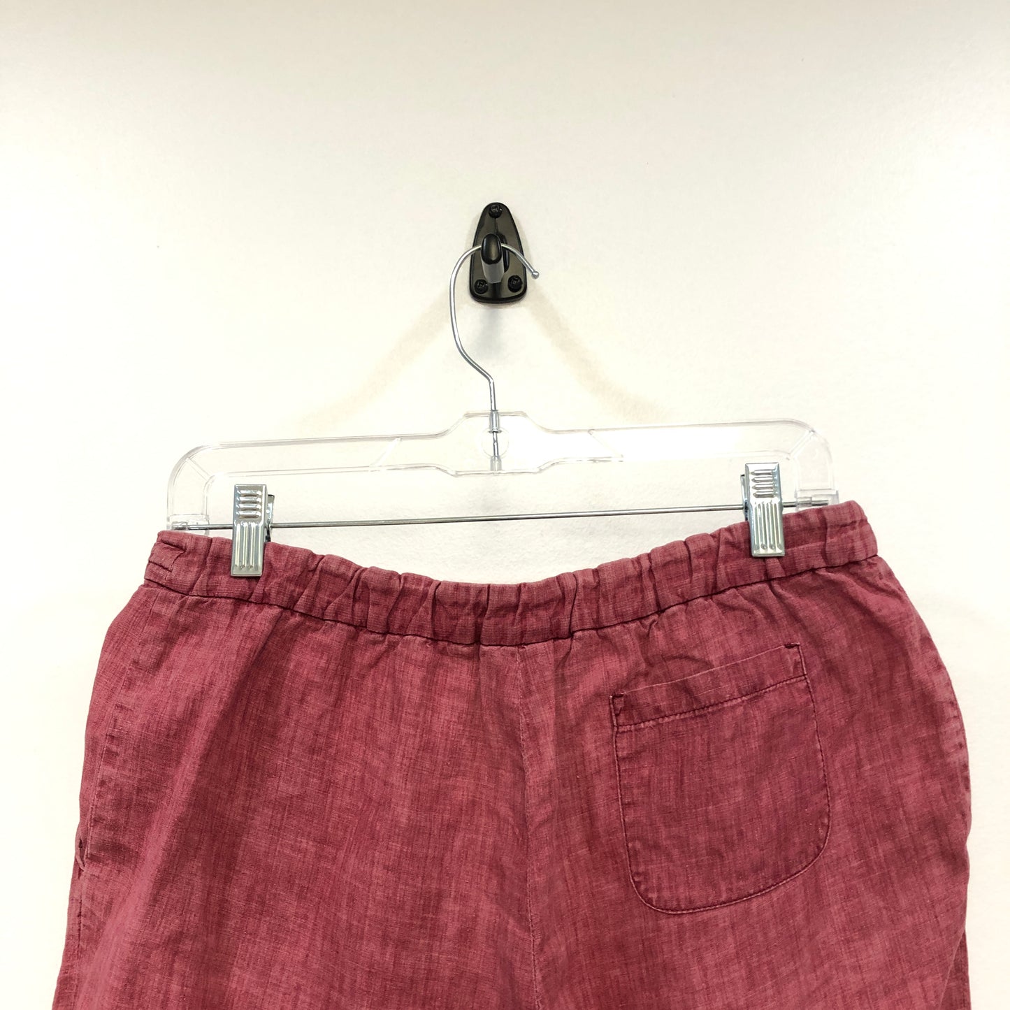 Loro Piana Dusty Rose Linen Shorts Size 42