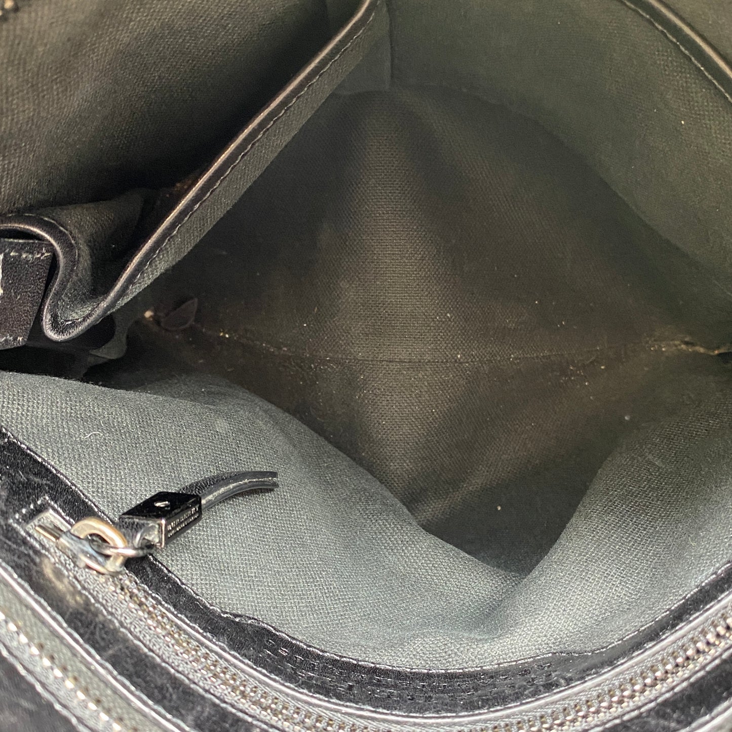 Burberry Black Check Crossbody Messenger Bag