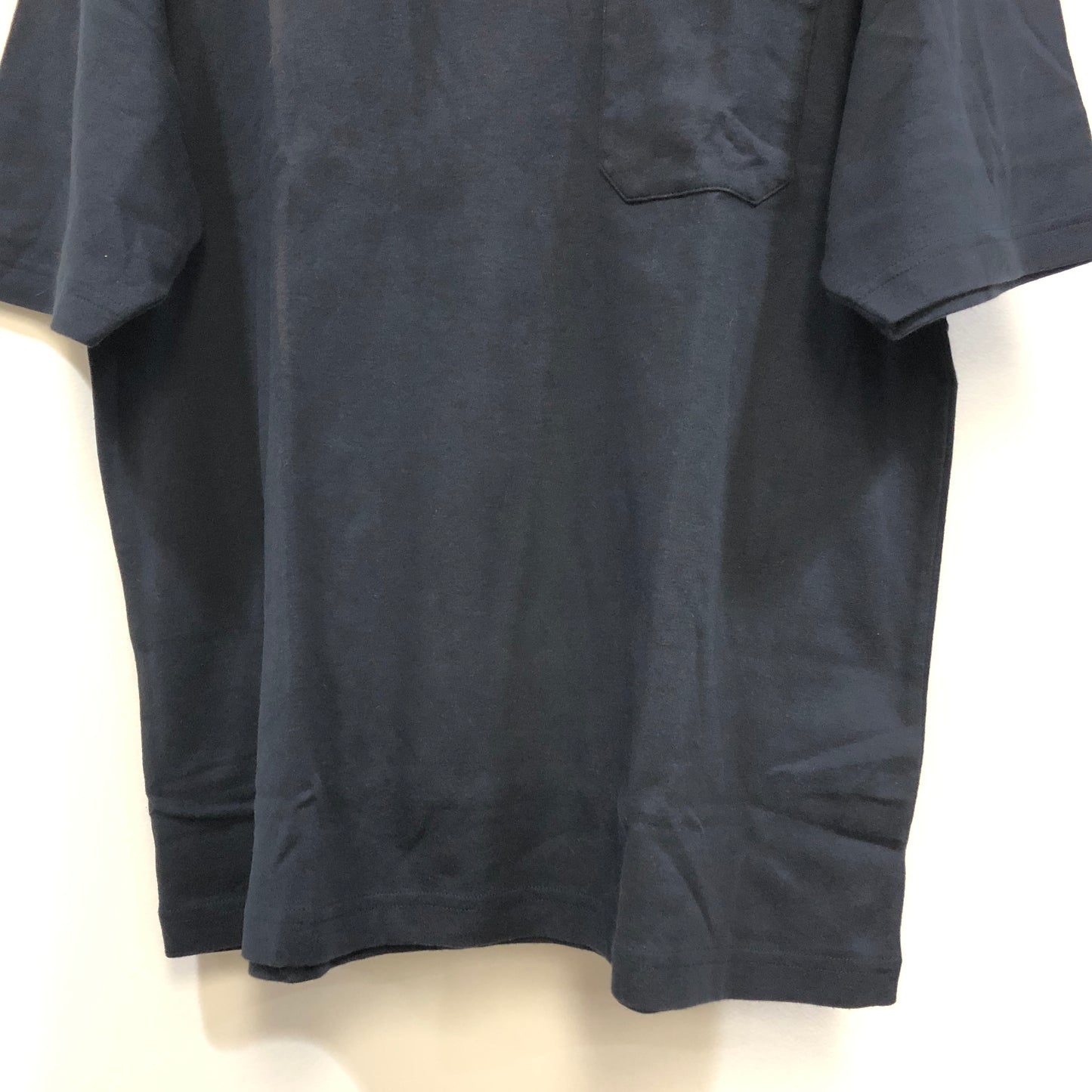 Balenciaga Navy Blue Half Zip Short Sleeve Polo Top Size 6