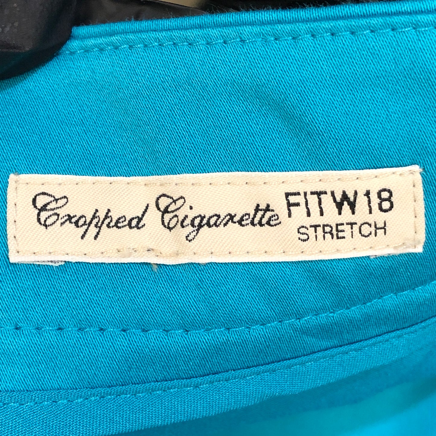 Max Mara Weekend Turquoise Slim‑Leg Trousers US 12